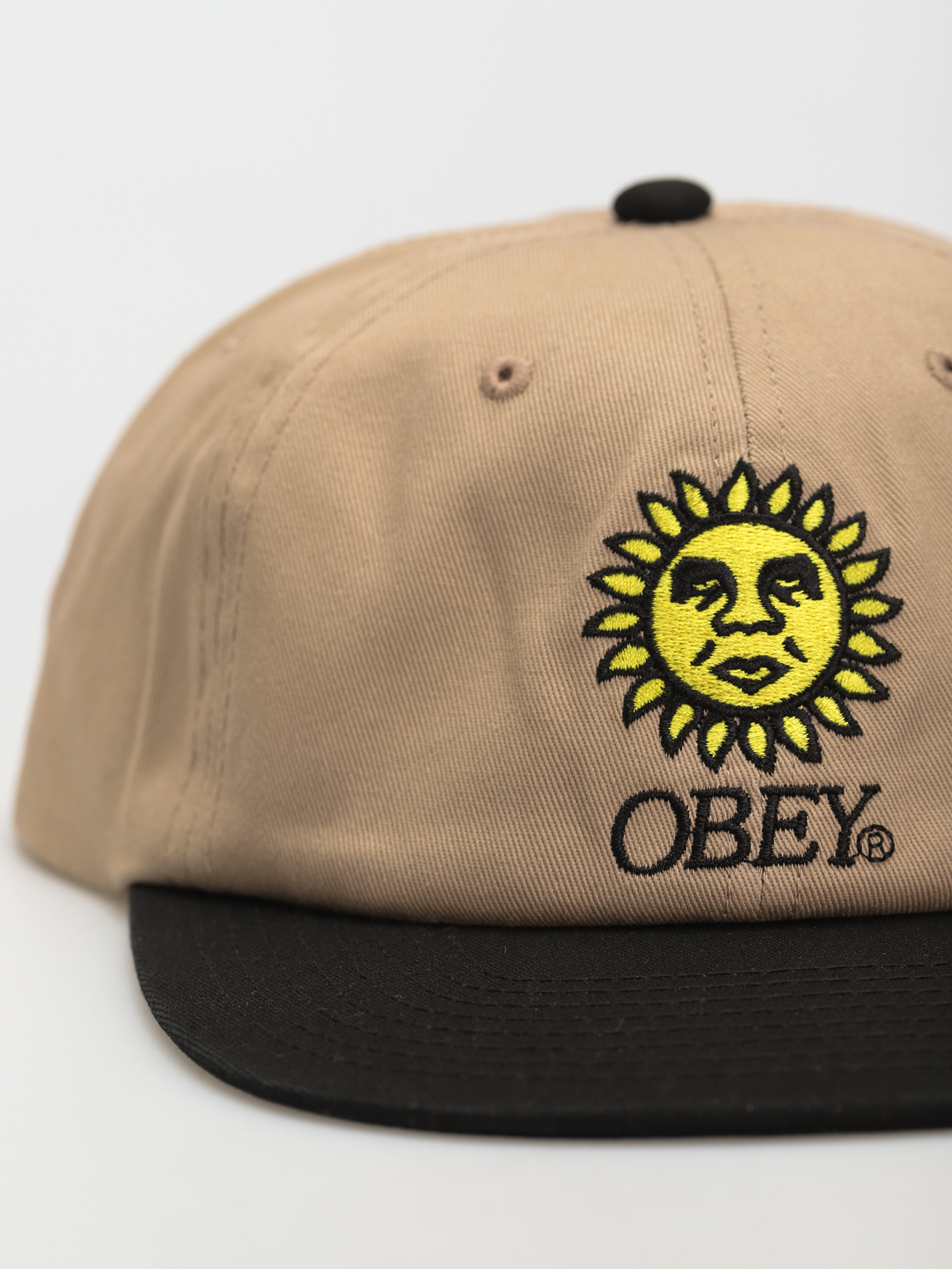 OBEY Sunshine 6 Panel Cap (khaki multi)