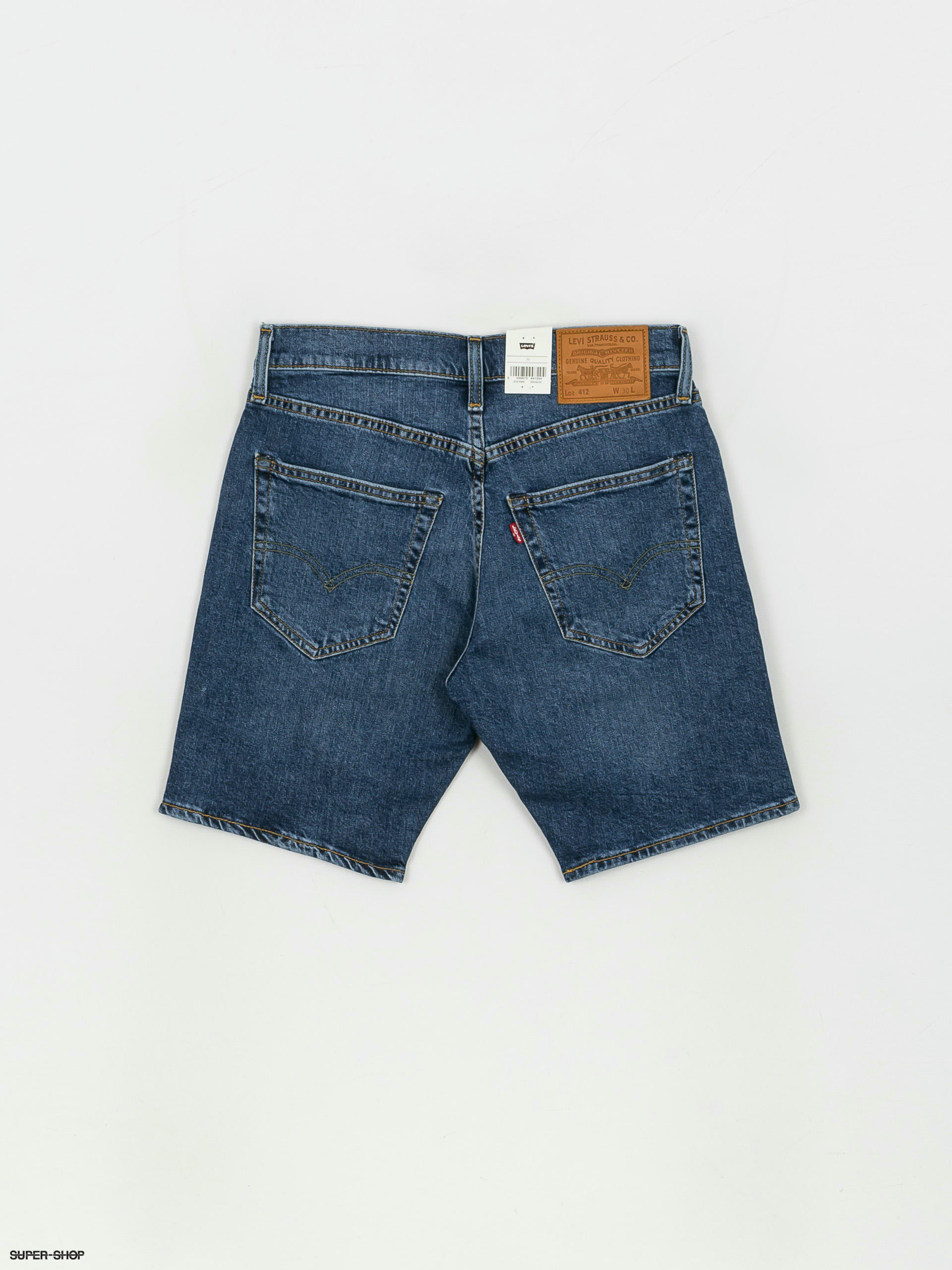 Levi's® 412 Slim Shorts (saturn blue)