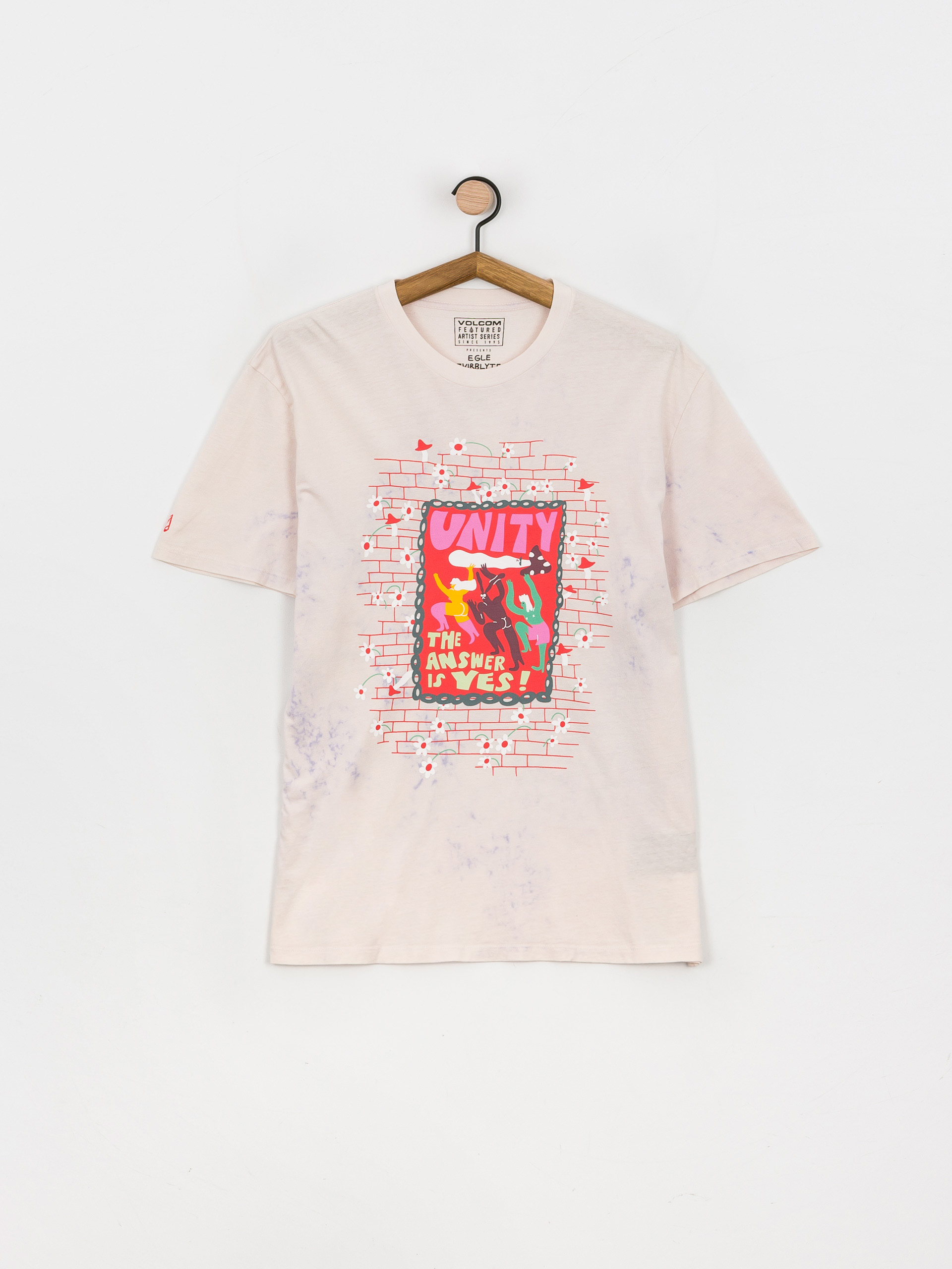 Volcom Egle Zvirblyte 2 T-Shirt (angled bleach wash)