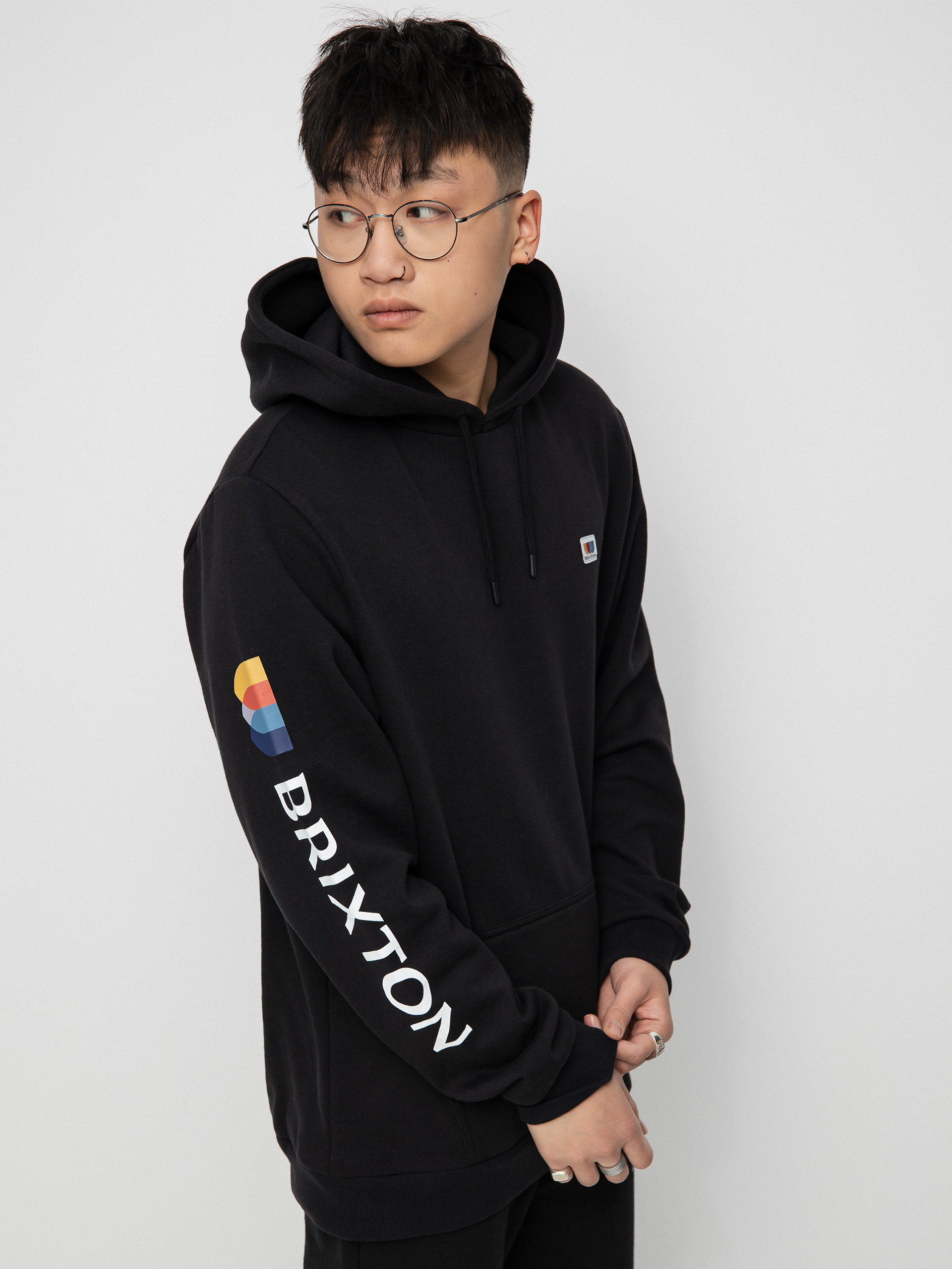 Brixton Alton HD Hoodie (black)
