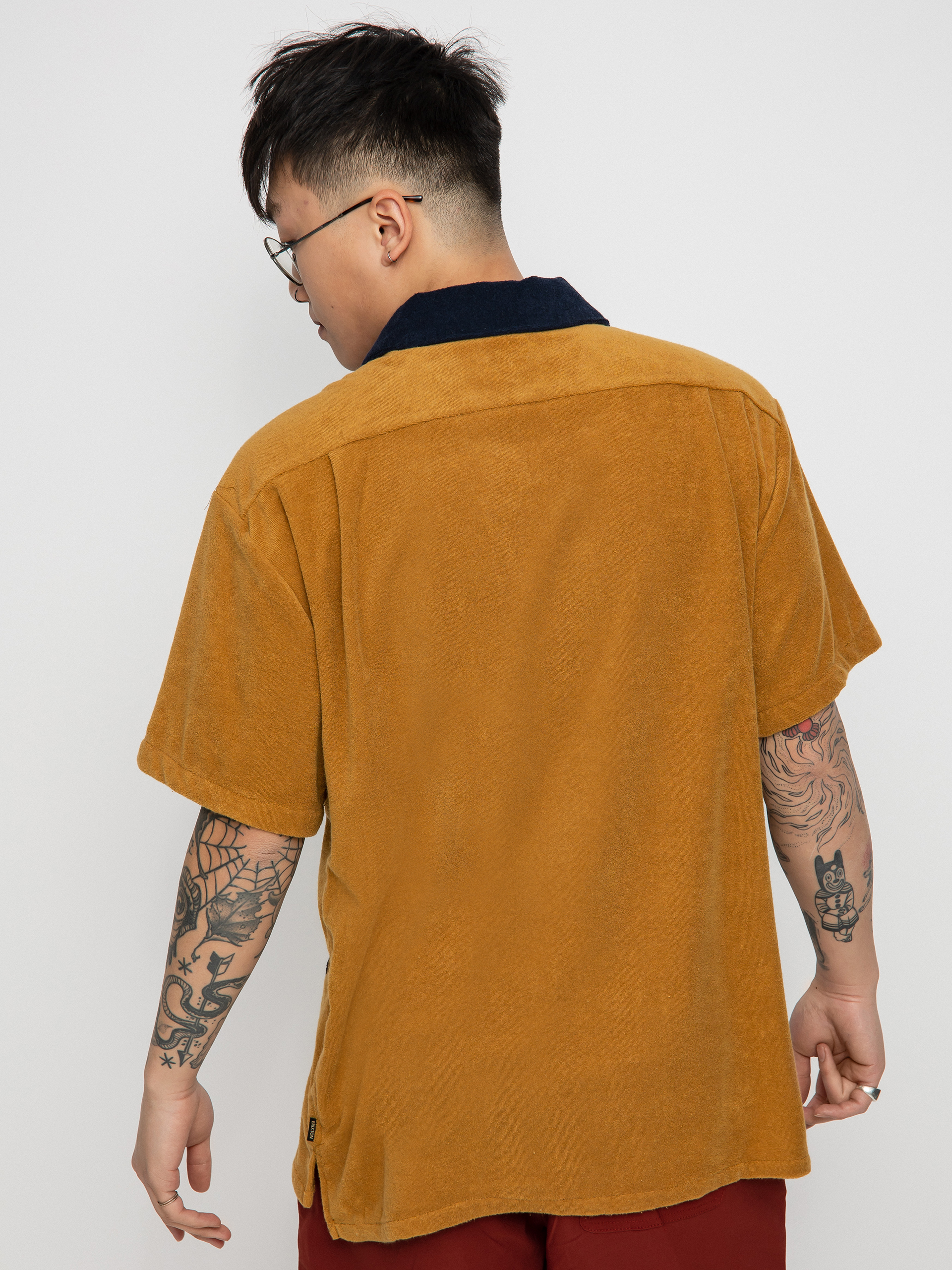 Brixton Bunker Reserve Terry Cloth Shirt (medal bronze)