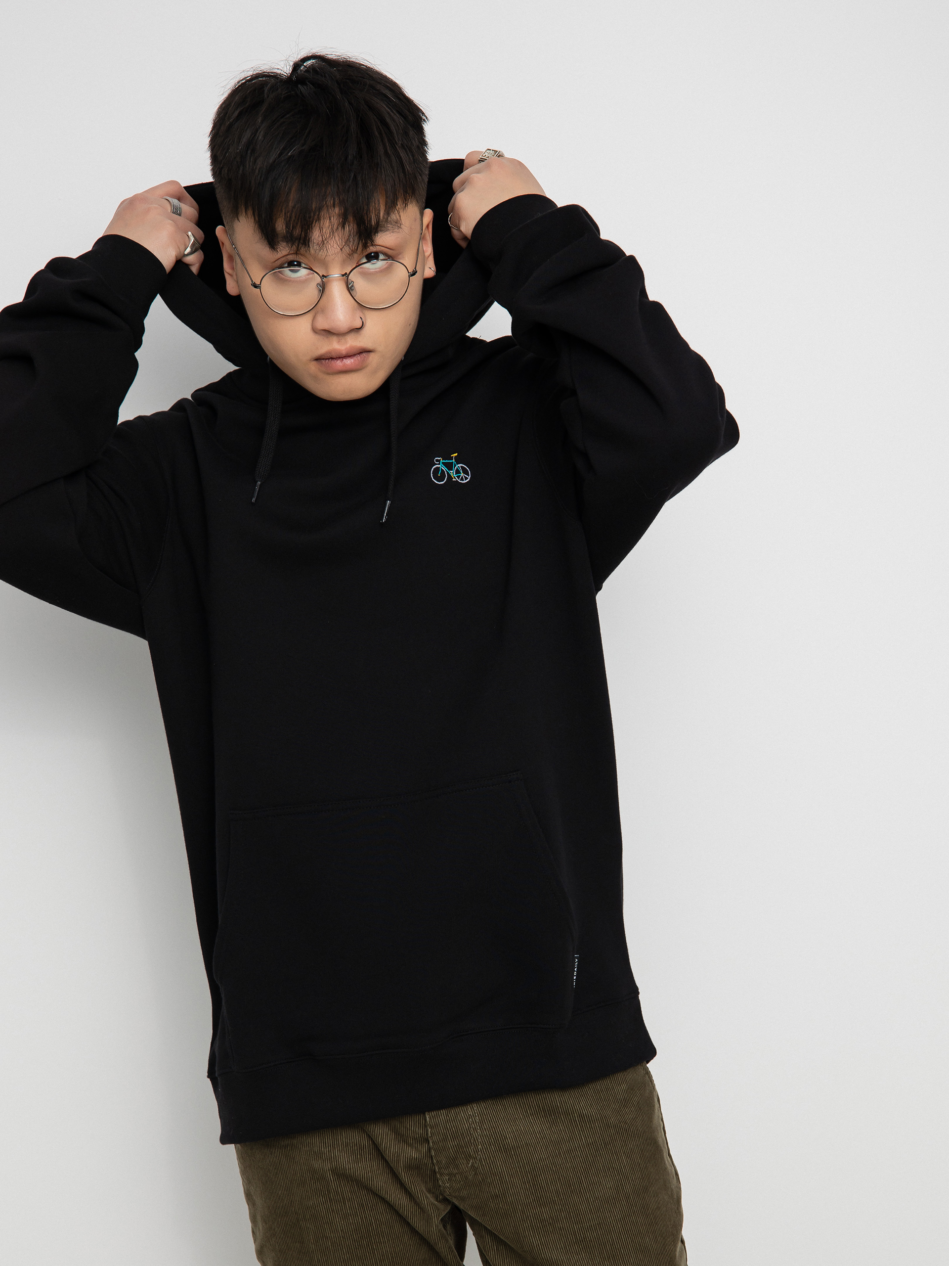 Iriedaily Peaceride HD Hoodie (black)