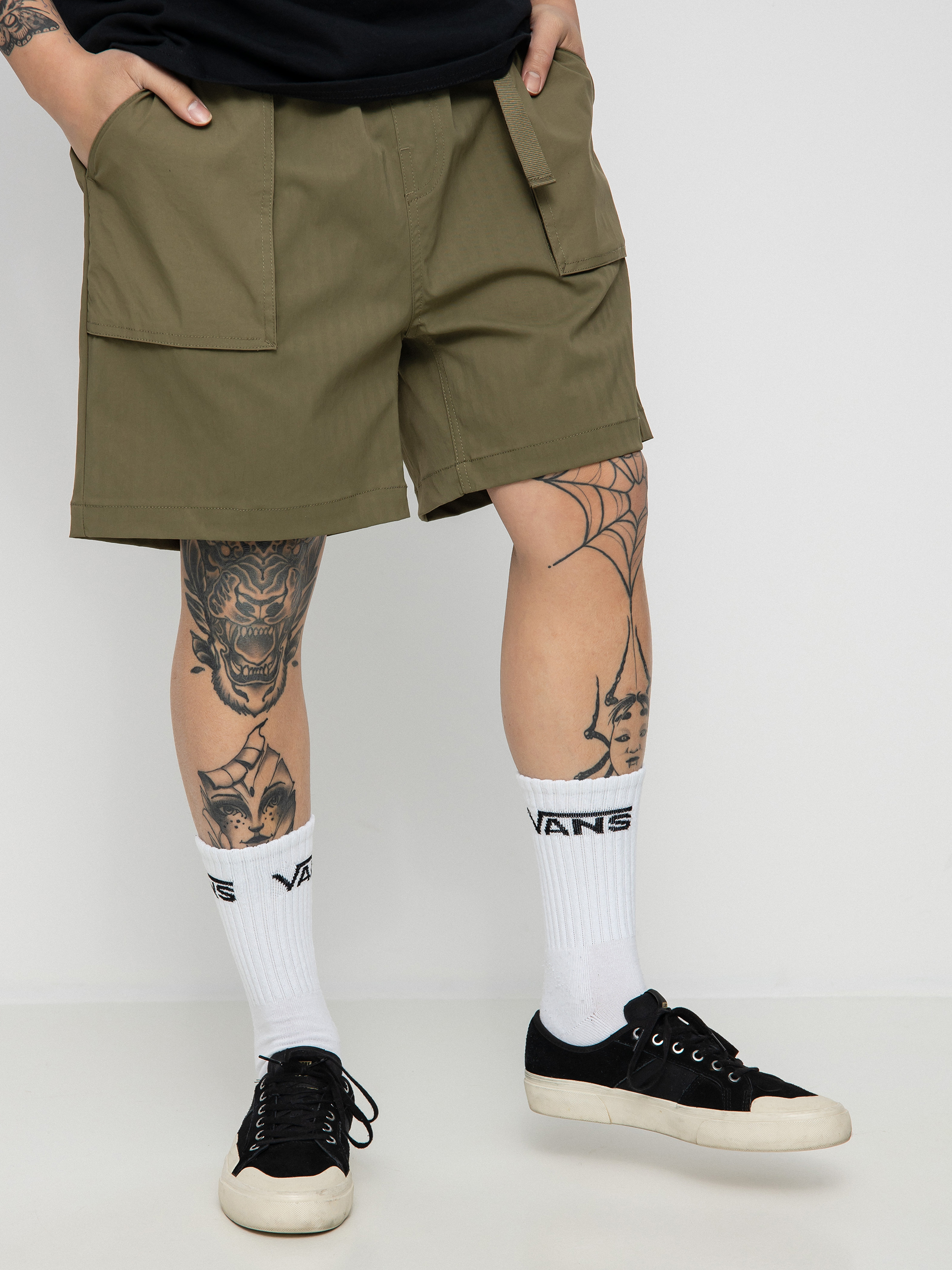 BRIXTON (ブリクストン) J U P ITER SERVICE SHORTS (MILITARY OLIVE