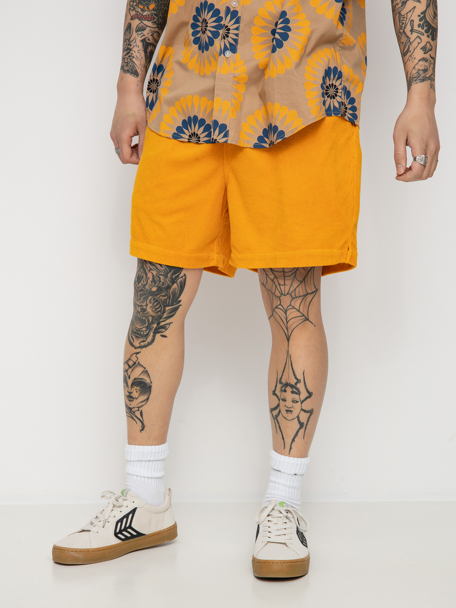 Brixton Pacific Reserve Terry Cloth Sh Shorts (golden glow)