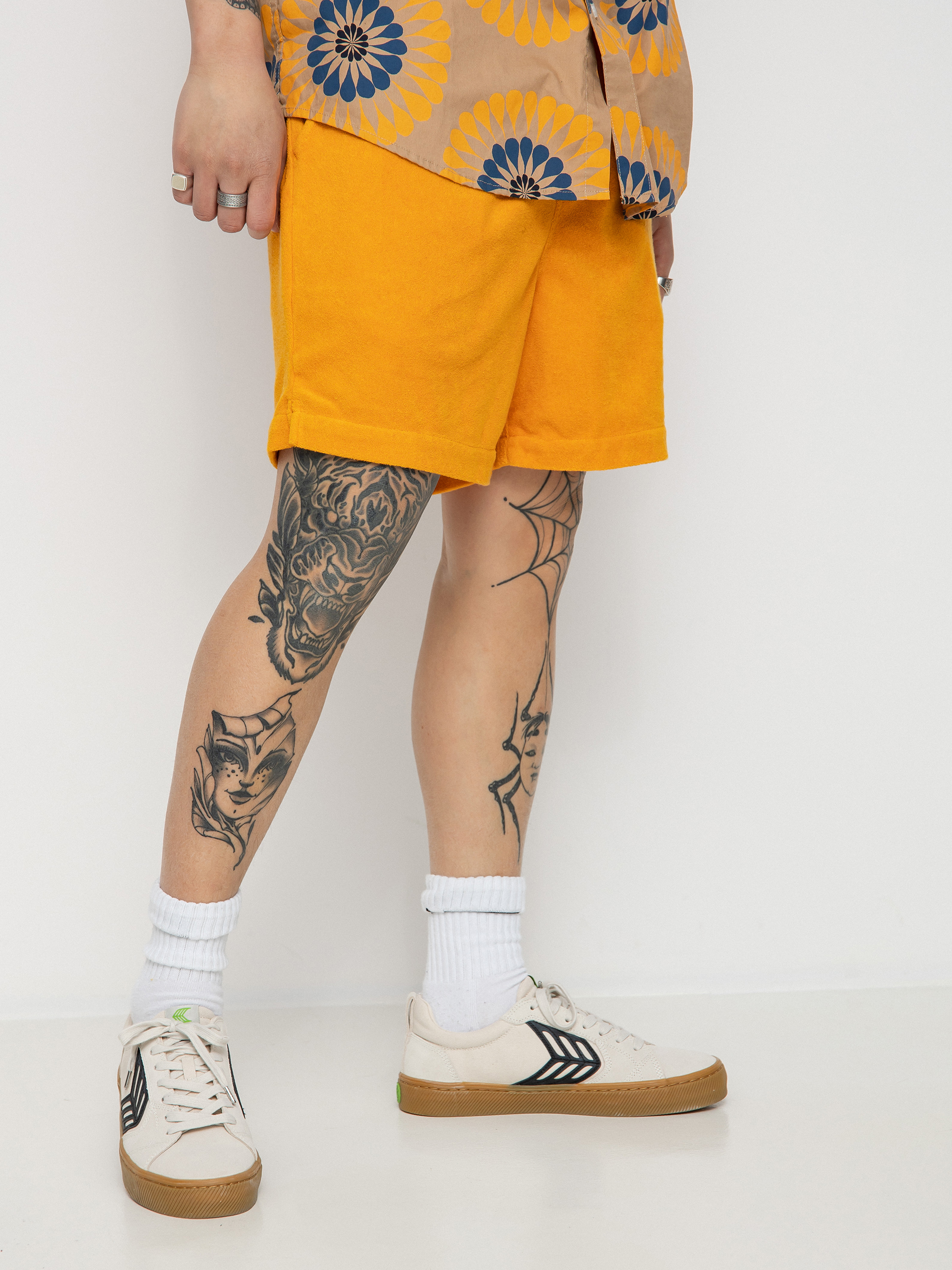 Brixton Pacific Reserve Terry Cloth Sh Shorts (golden glow)