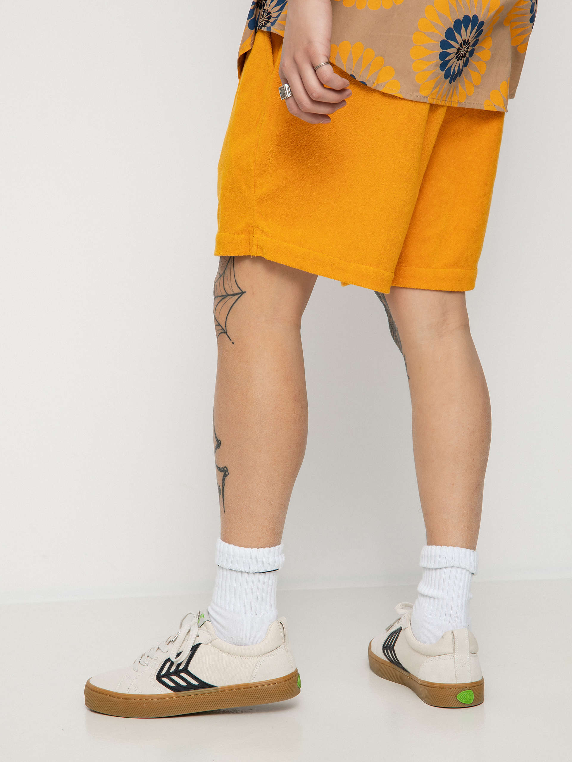 Brixton Pacific Reserve Terry Cloth Sh Shorts (golden glow)