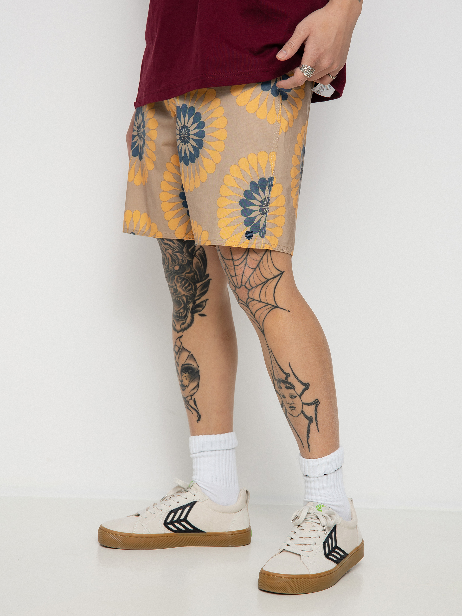 Brixton Temple Trunk Shorts (mojave sun floral)