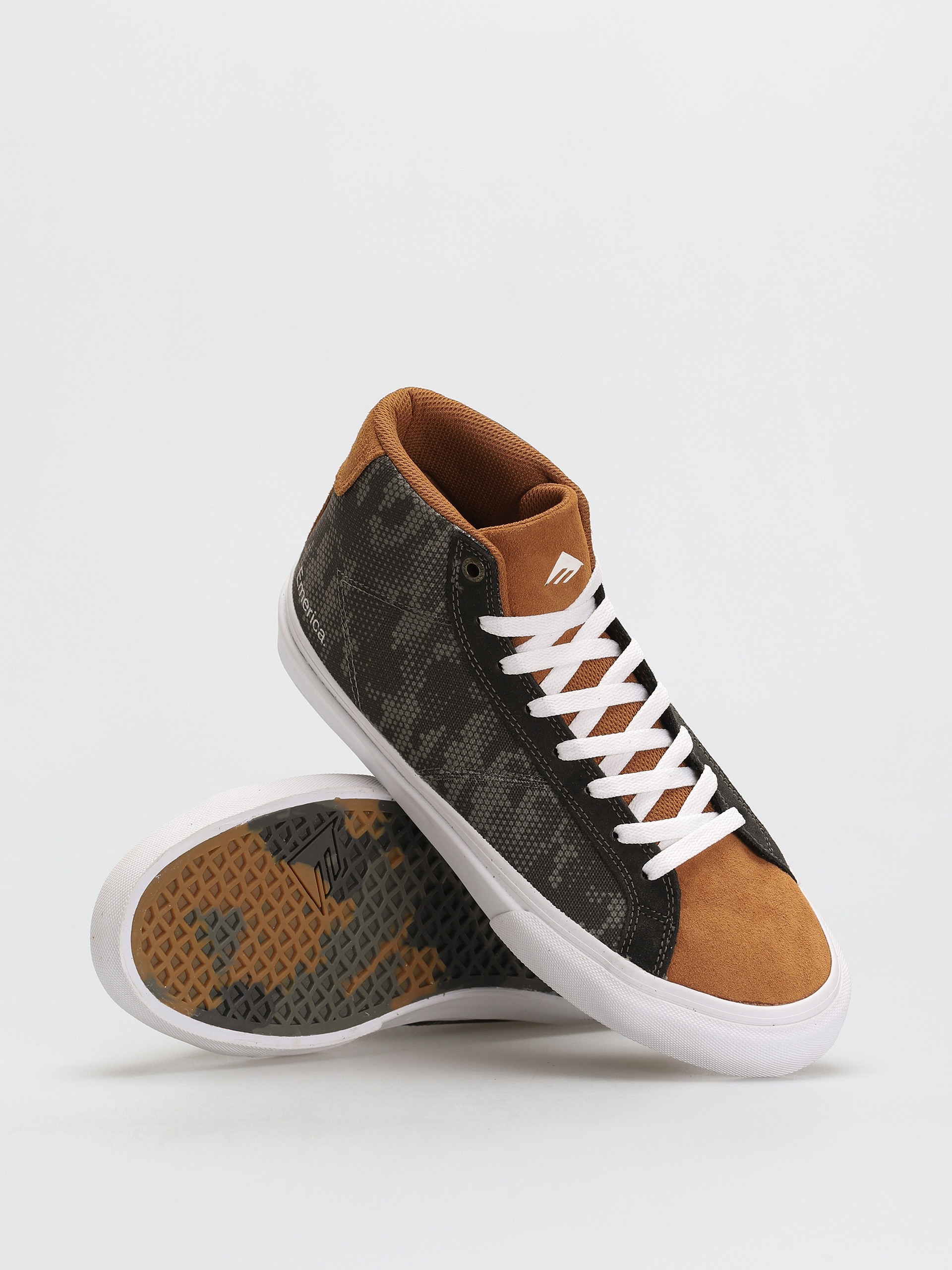 Emerica Omen Hi Shoes (olive/tan)