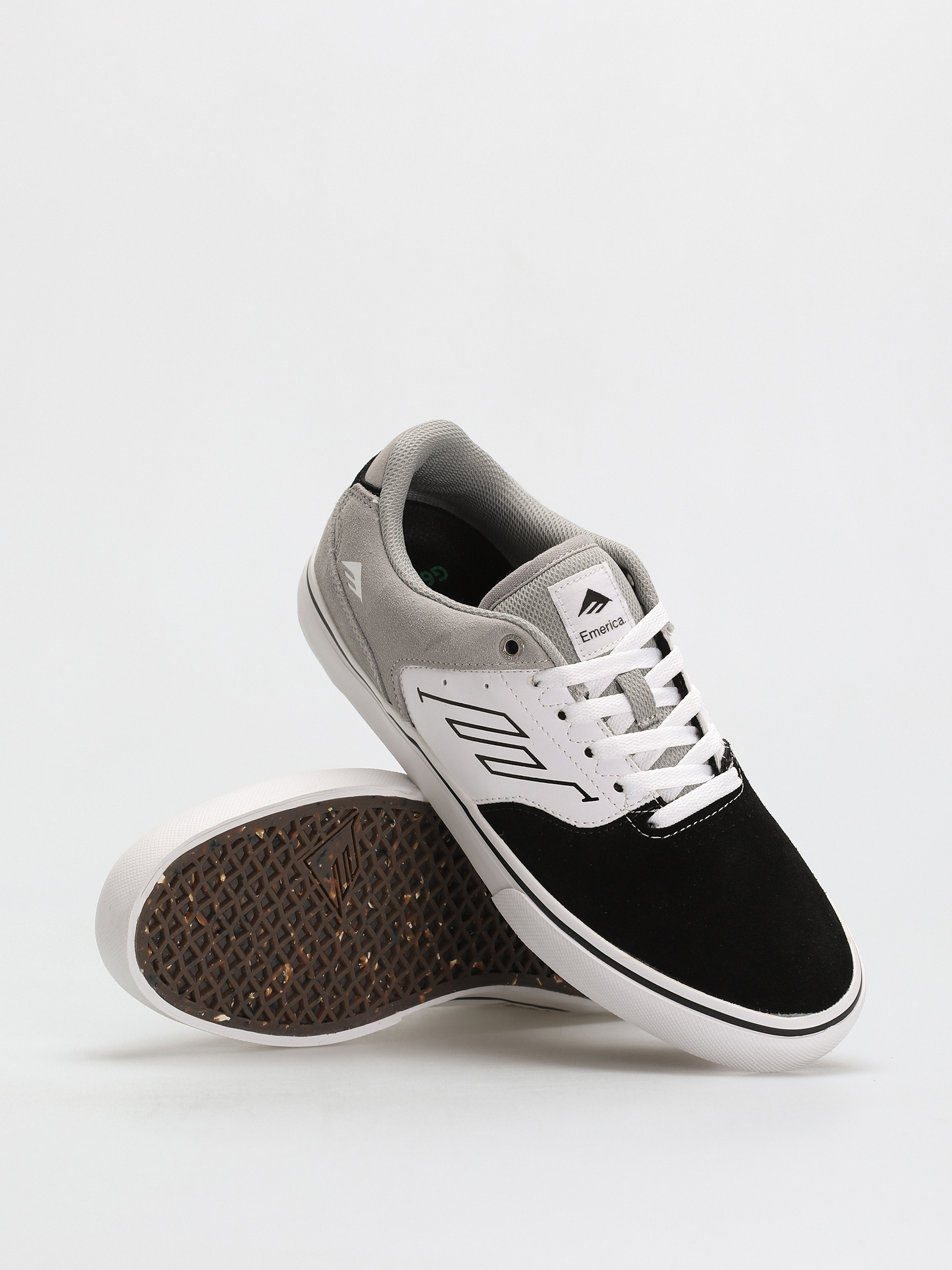 Emerica The Low Vulc Shoes (black/white/grey)
