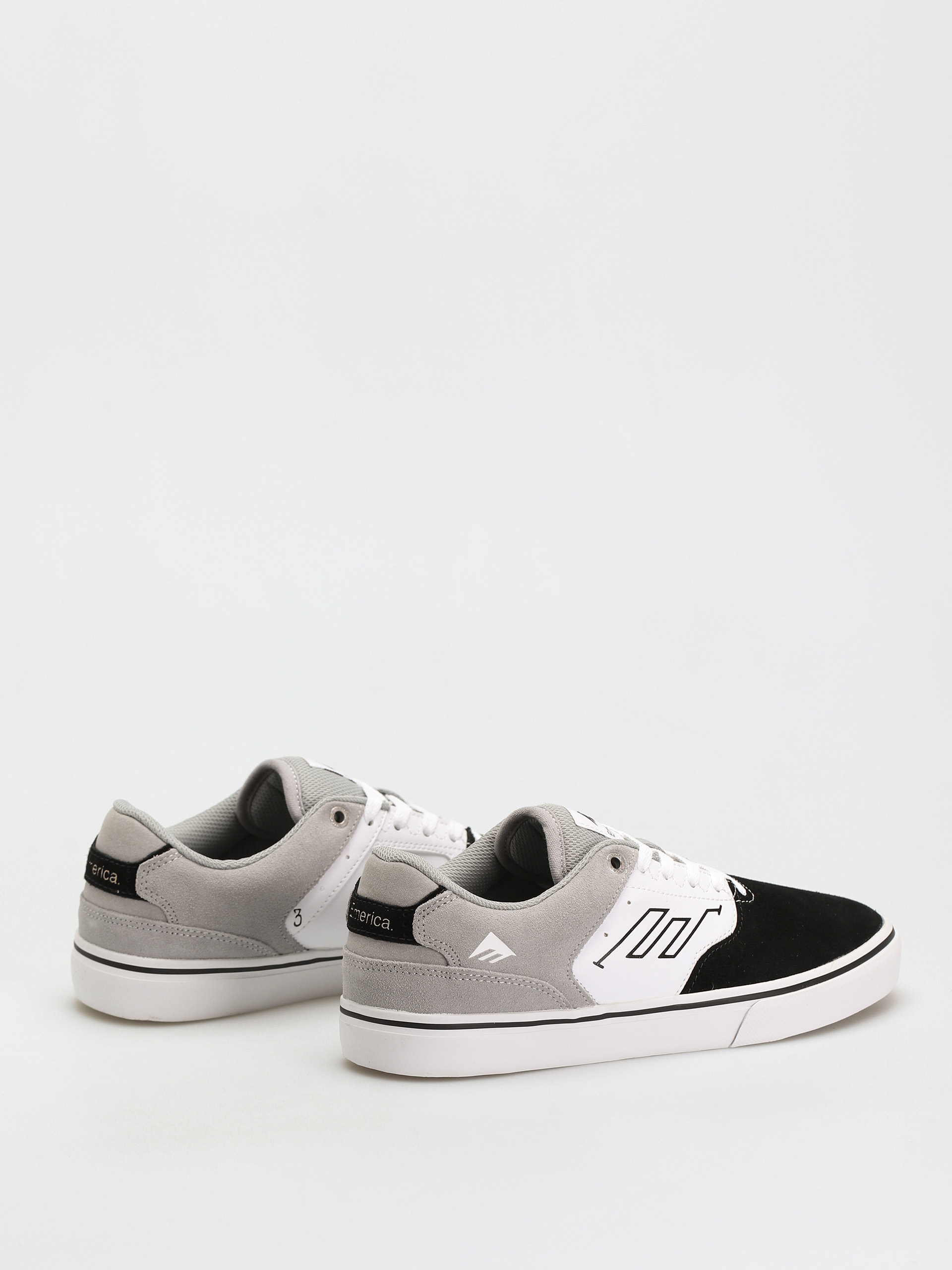 Emerica The Low Vulc Shoes (black/white/grey)