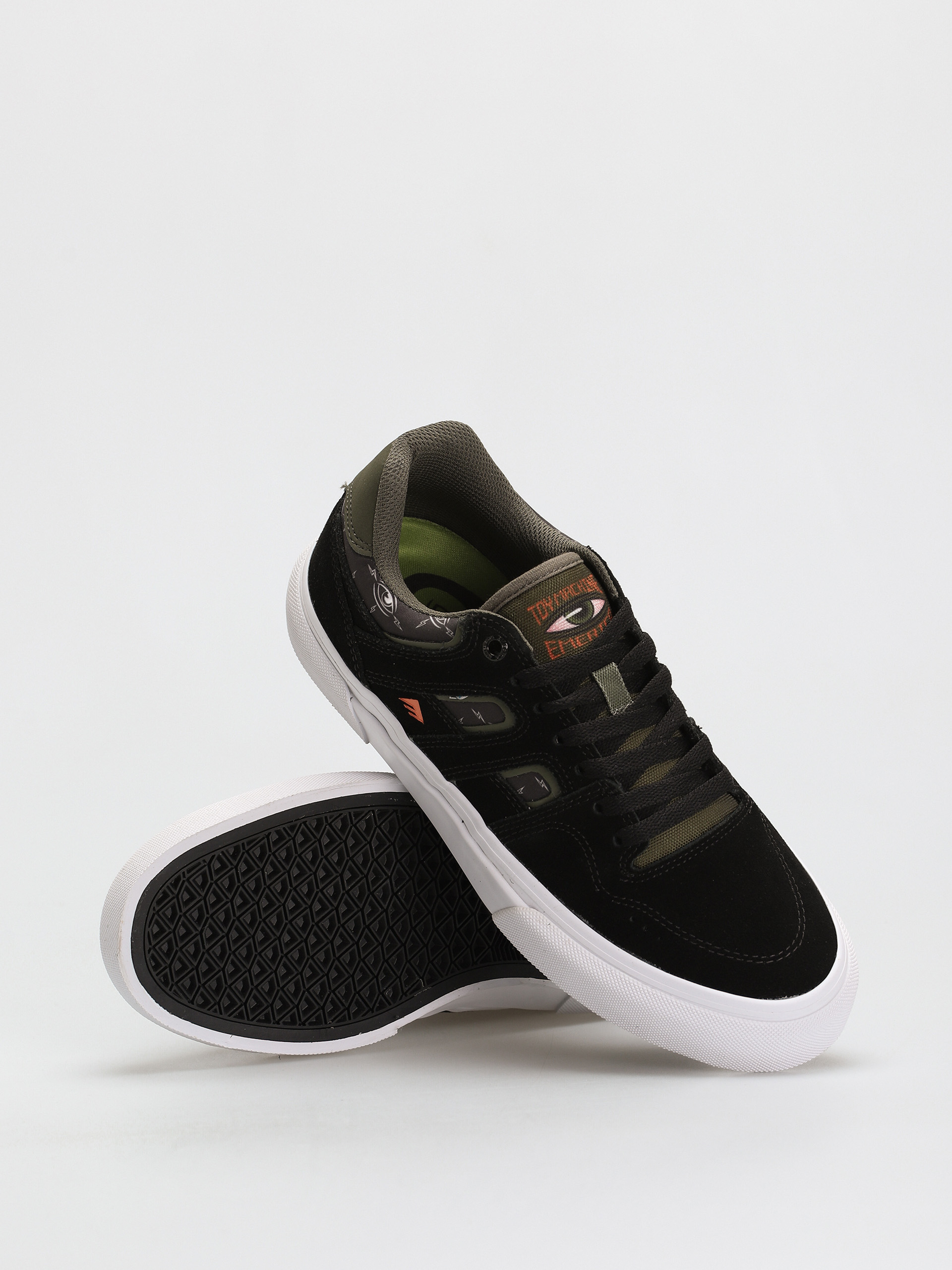 Emerica Tilt G6 Vulc X Toy Machine Shoes (black)