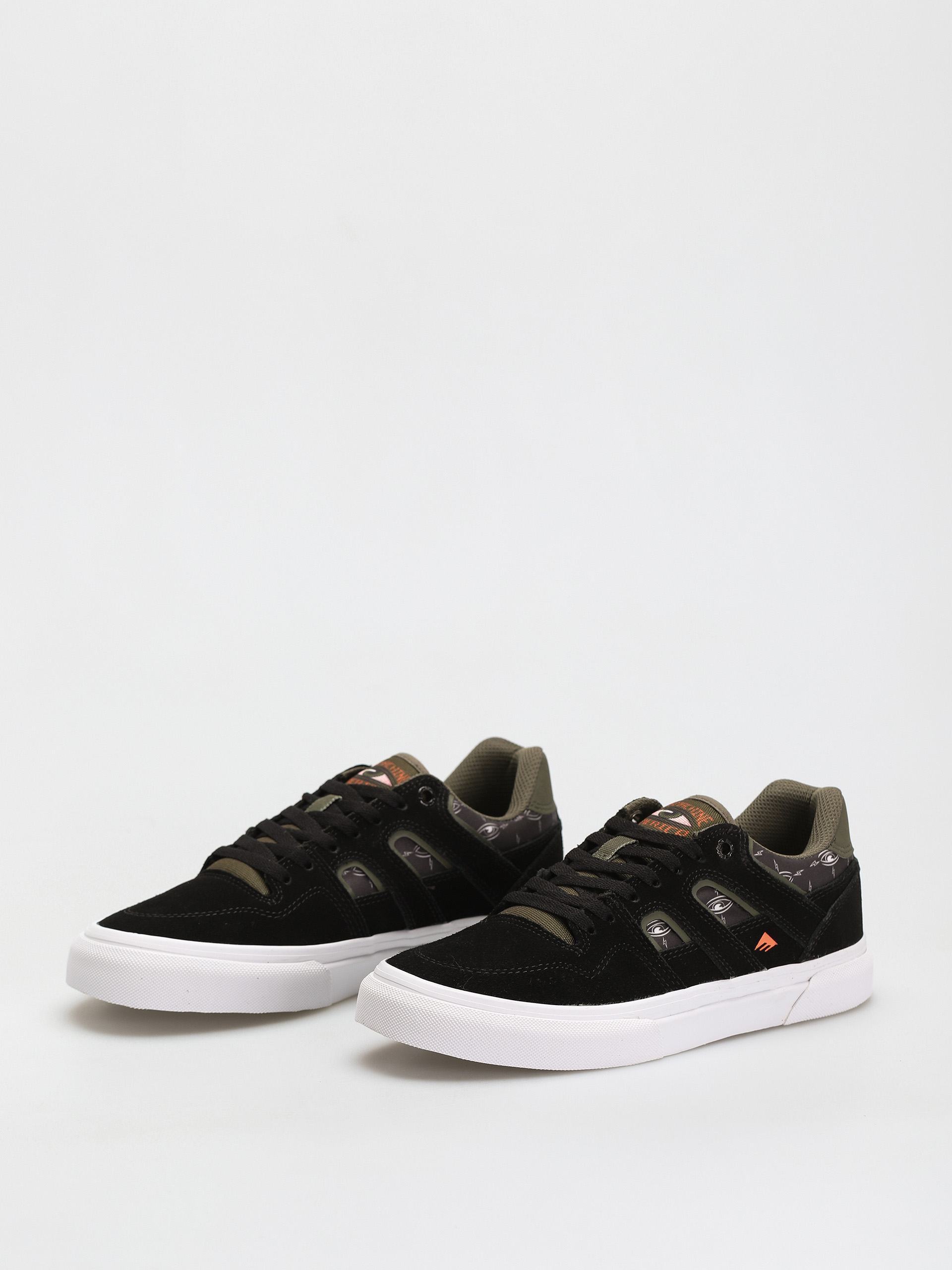 Emerica Tilt G6 Vulc X Toy Machine Shoes (black)