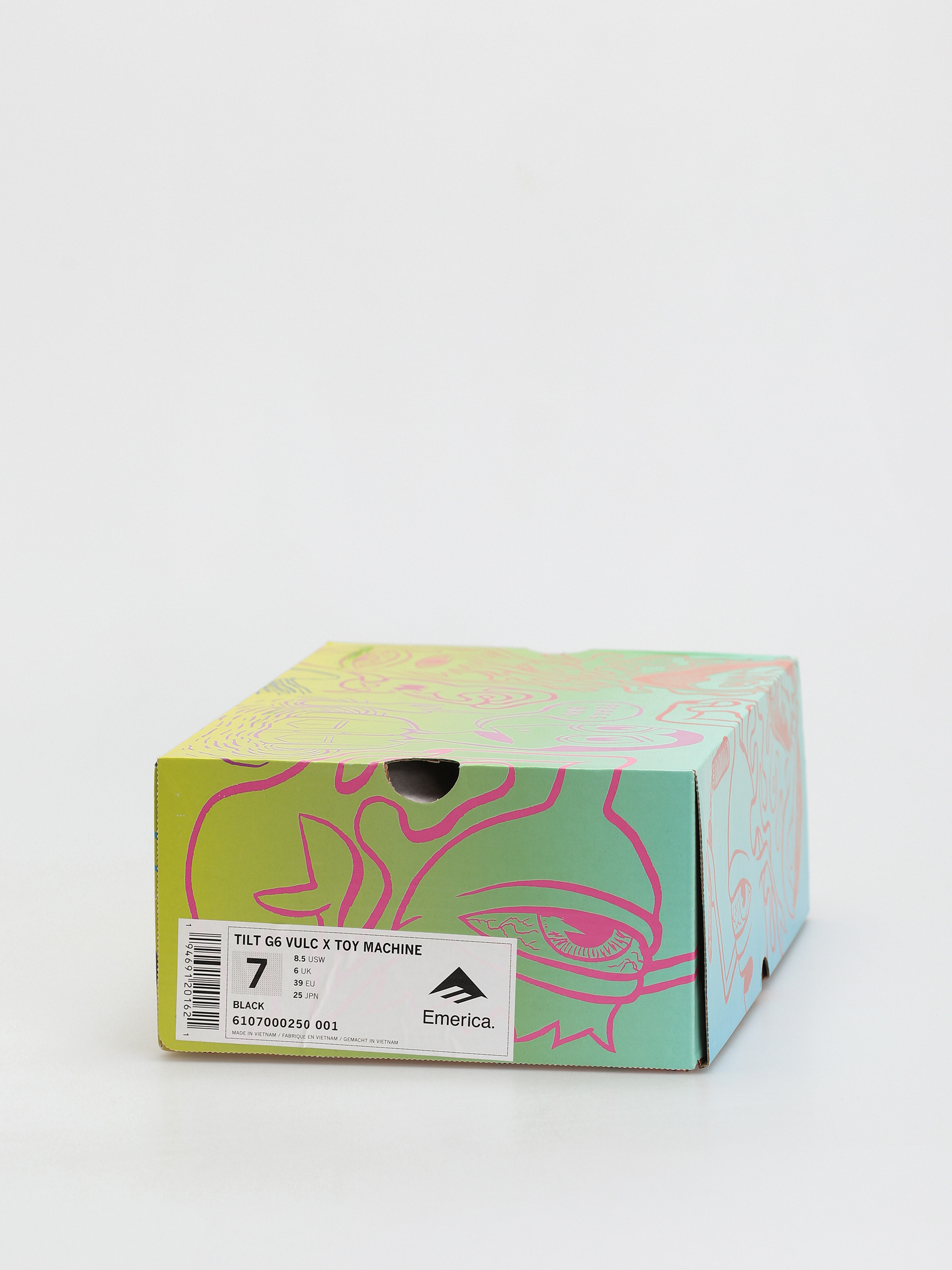 Emerica Tilt G6 Vulc X Toy Machine Shoes (black)