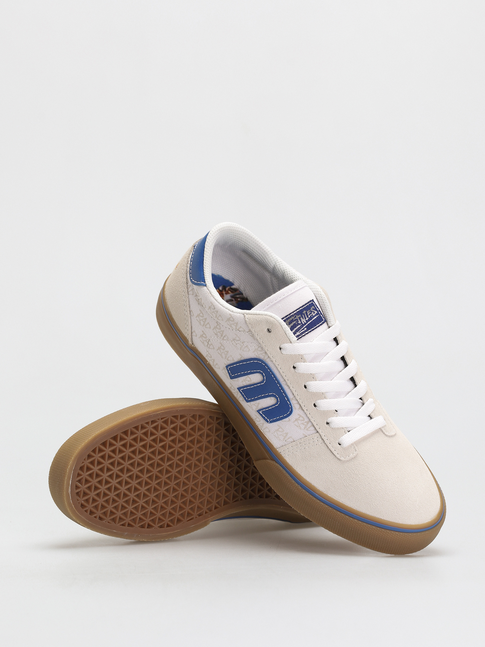 Etnies Calli Vulc X Rad Shoes (white/blue/gum)