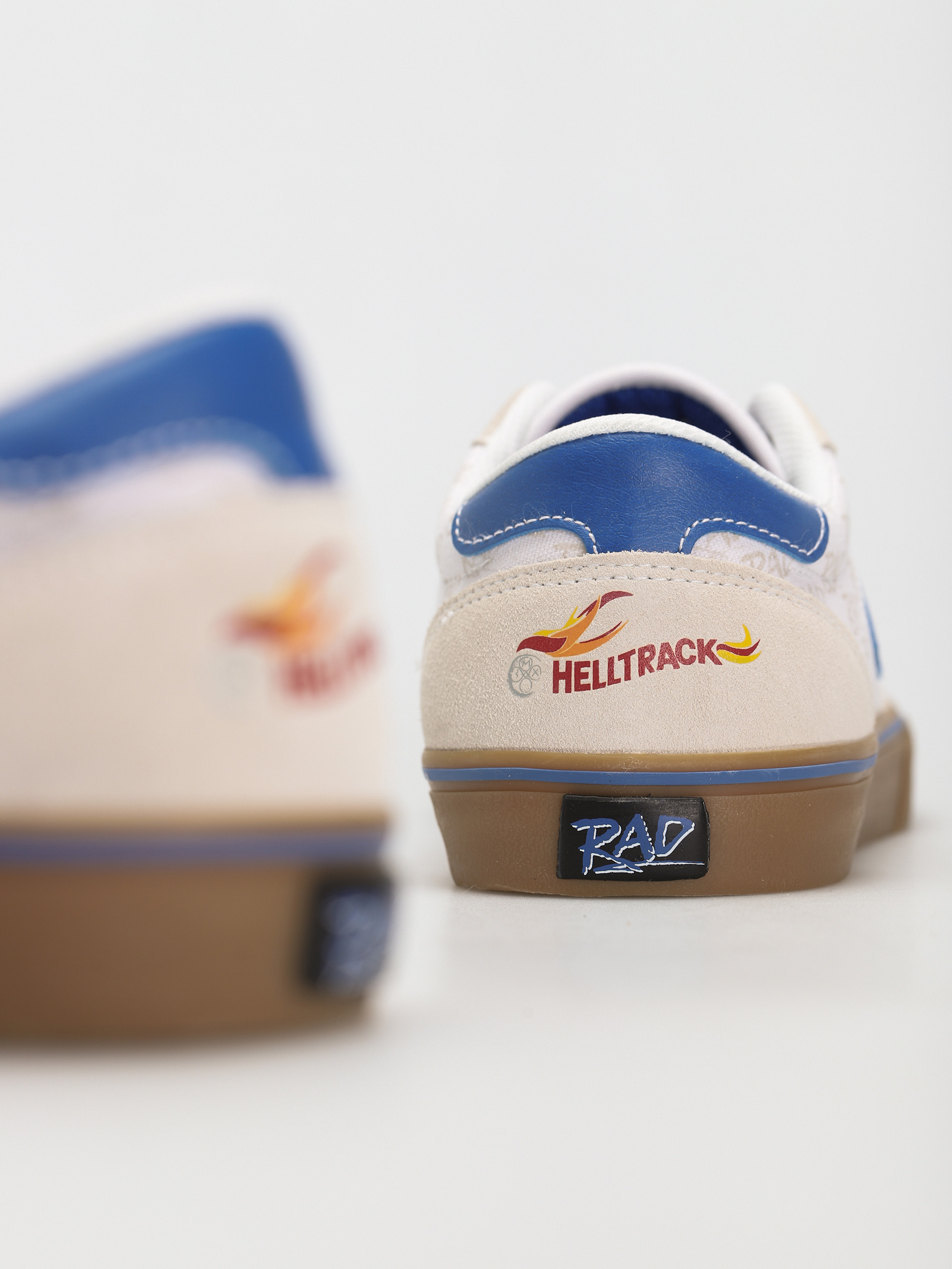 Etnies Calli Vulc X Rad Shoes (white/blue/gum)
