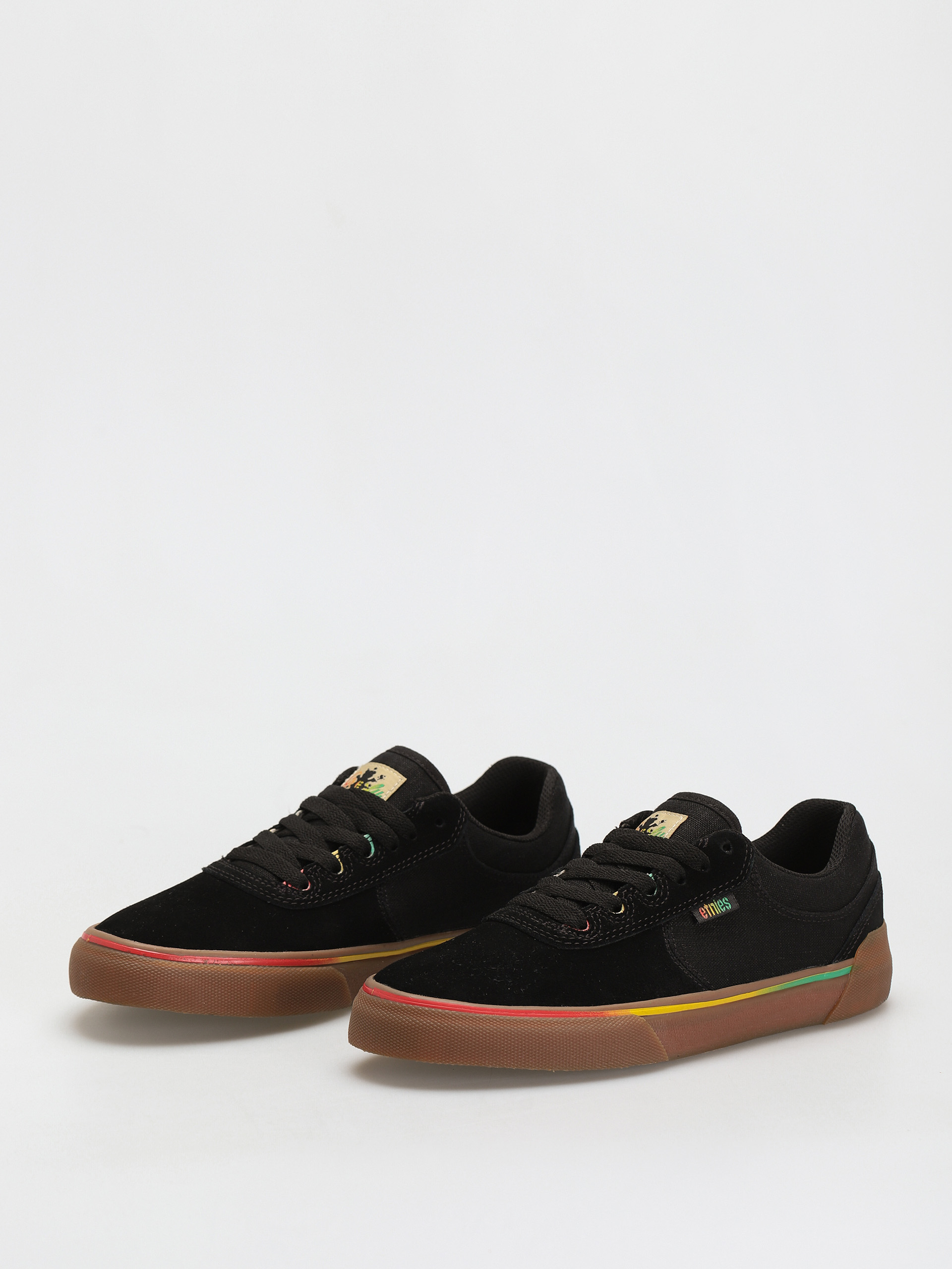 Etnies Joslin Vulc X Grizzly Shoes (black/gum)