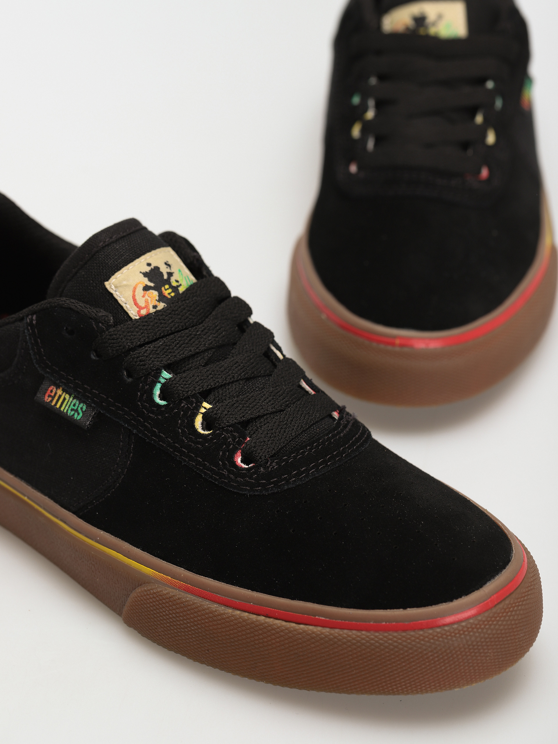 Etnies Joslin Vulc X Grizzly Shoes (black/gum)