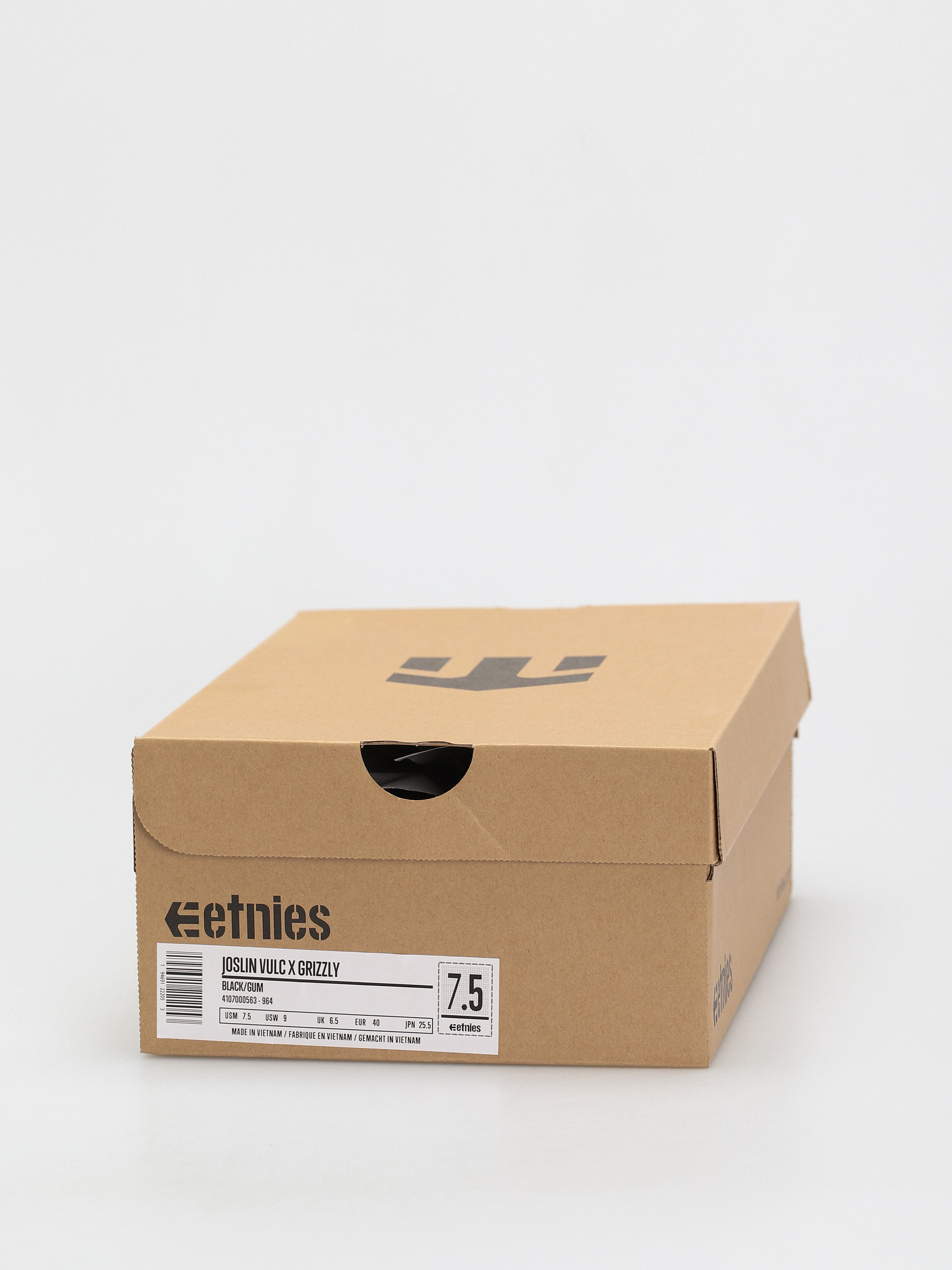 Etnies Joslin Vulc X Grizzly Shoes (black/gum)