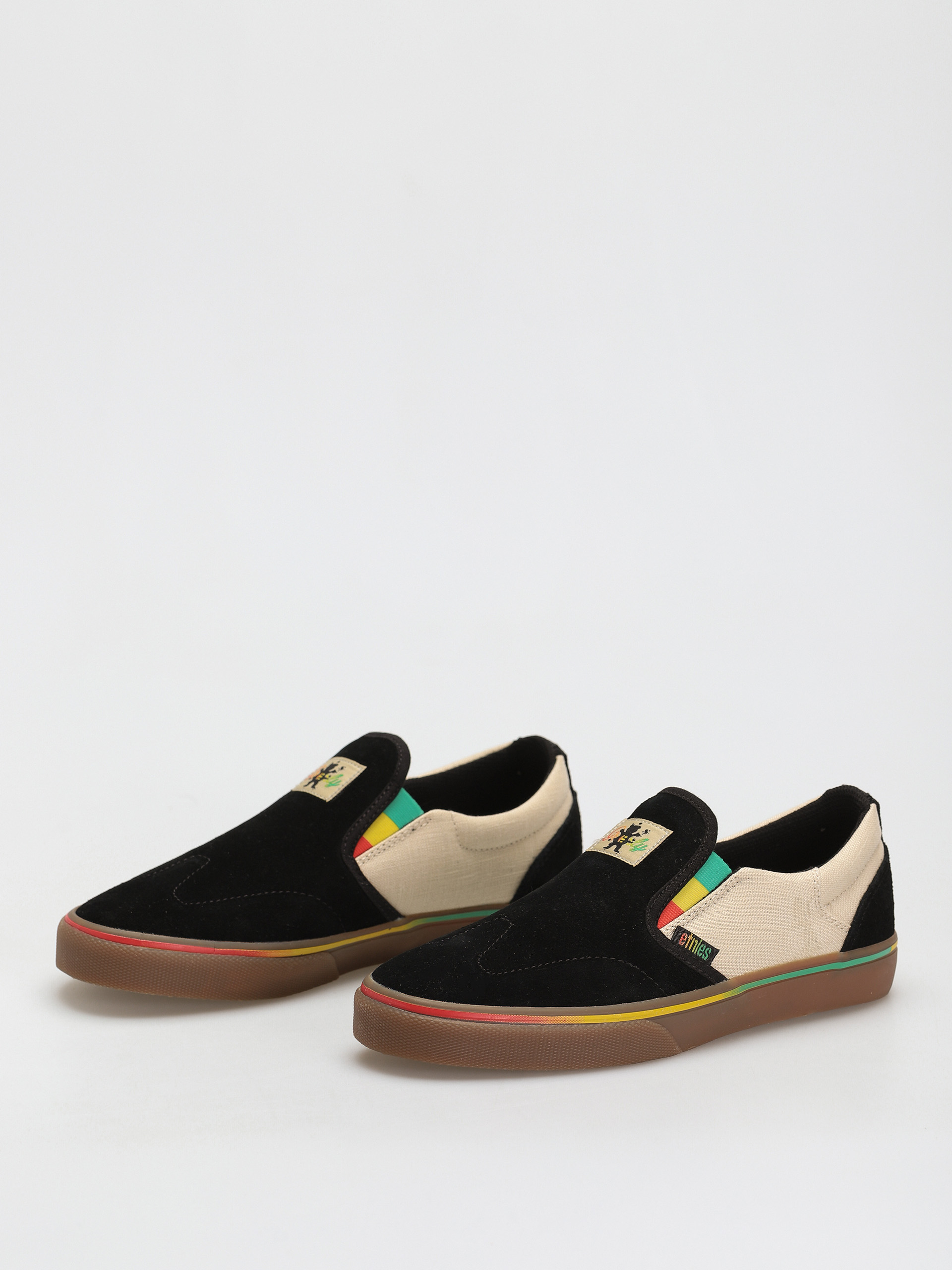Etnies Marana Slip X Grizzly Shoes (black/gum)