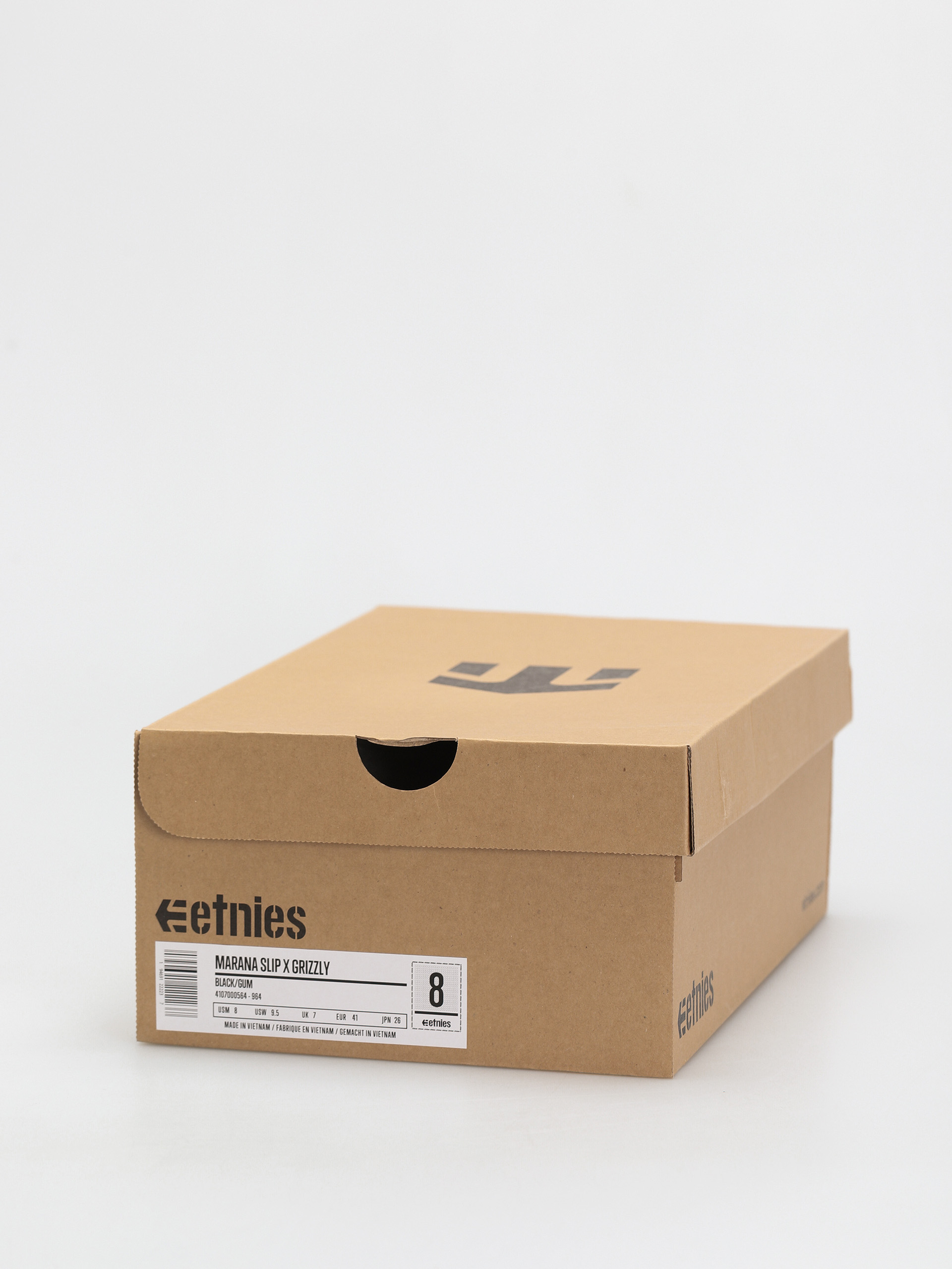 Etnies Marana Slip X Grizzly Shoes (black/gum)