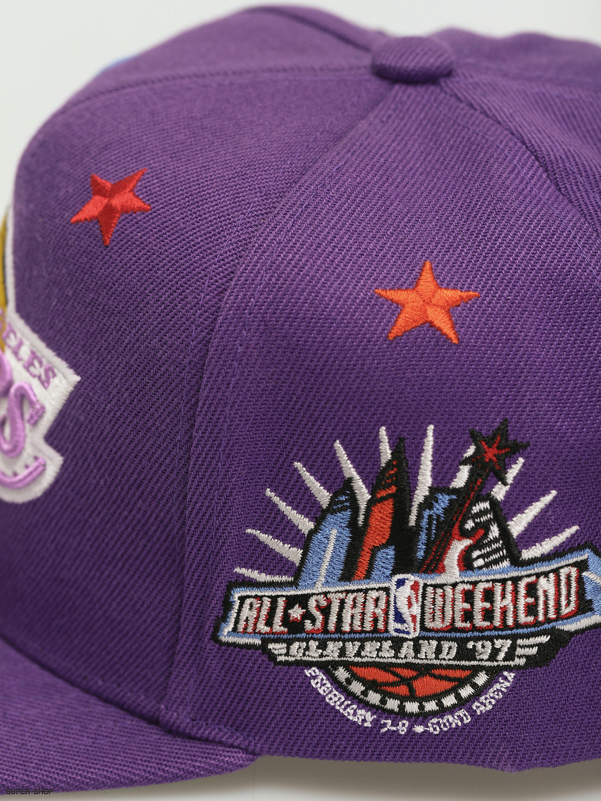 Los Angeles Lakers Purple Mitchell & Ness Snapback Hat
