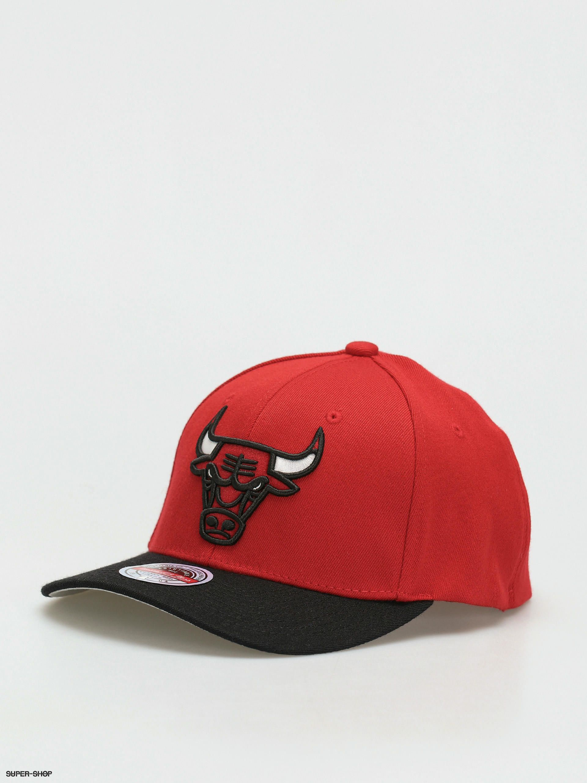 Chicago Bulls Mitchell & Ness Toss Up Snapback Vintage Hat