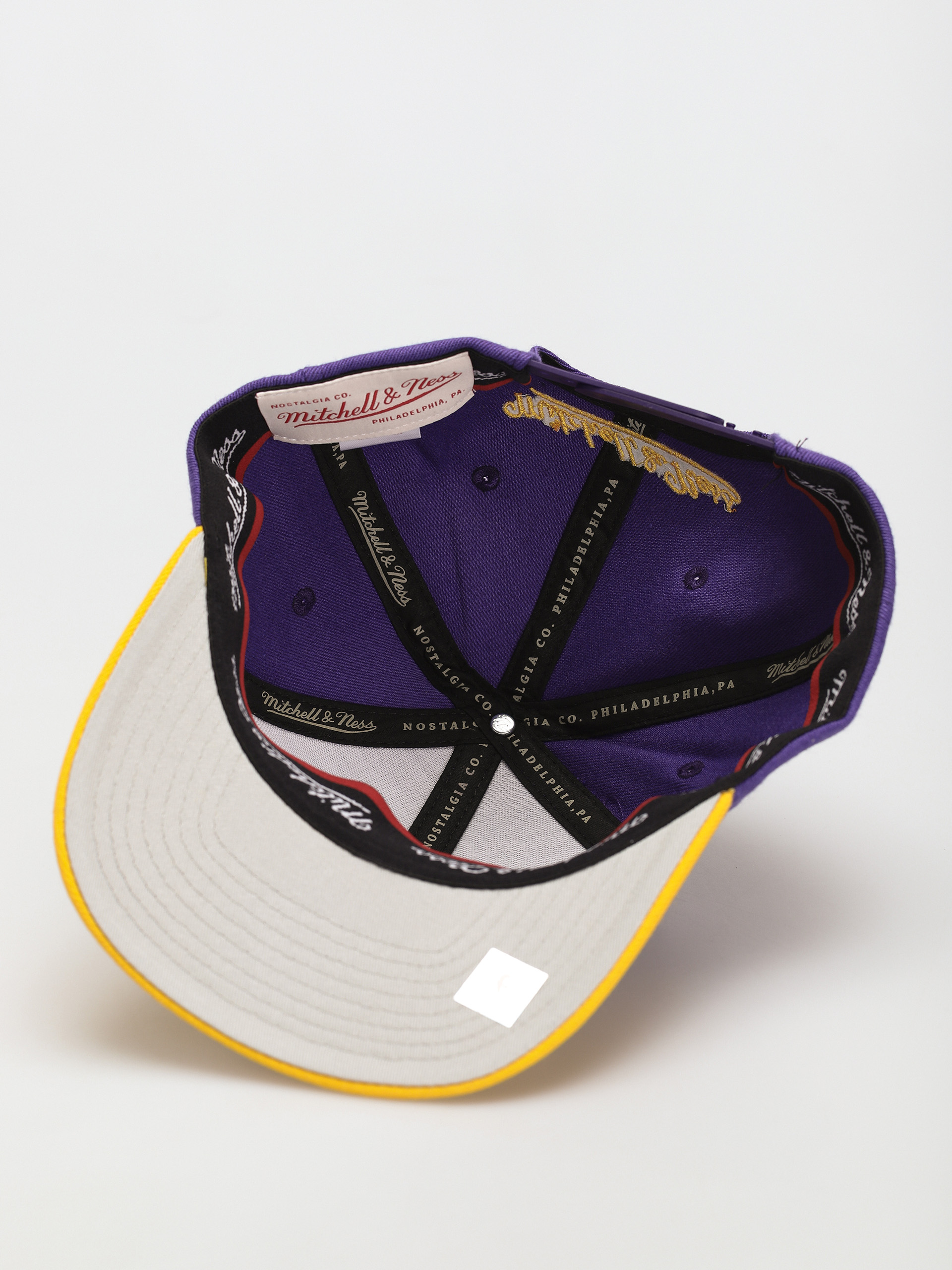 lakers cap mitchell and ness