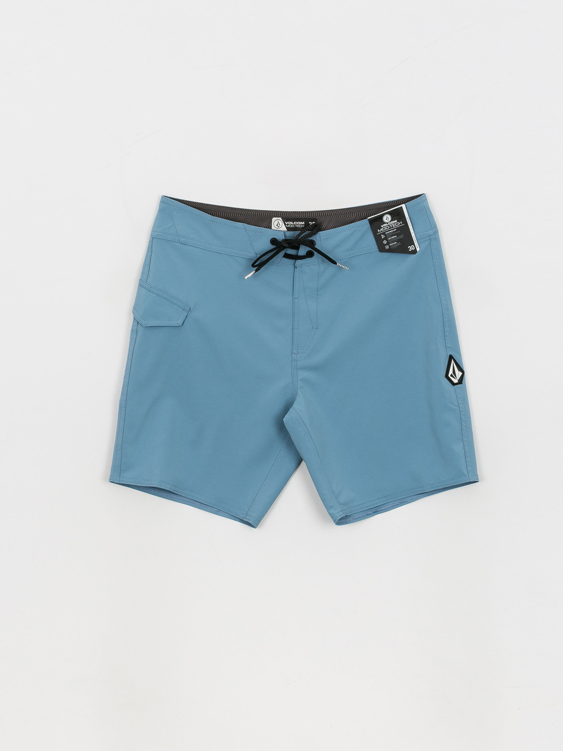 Volcom Lido Solid Mod 18 Boardshorts (niagara)