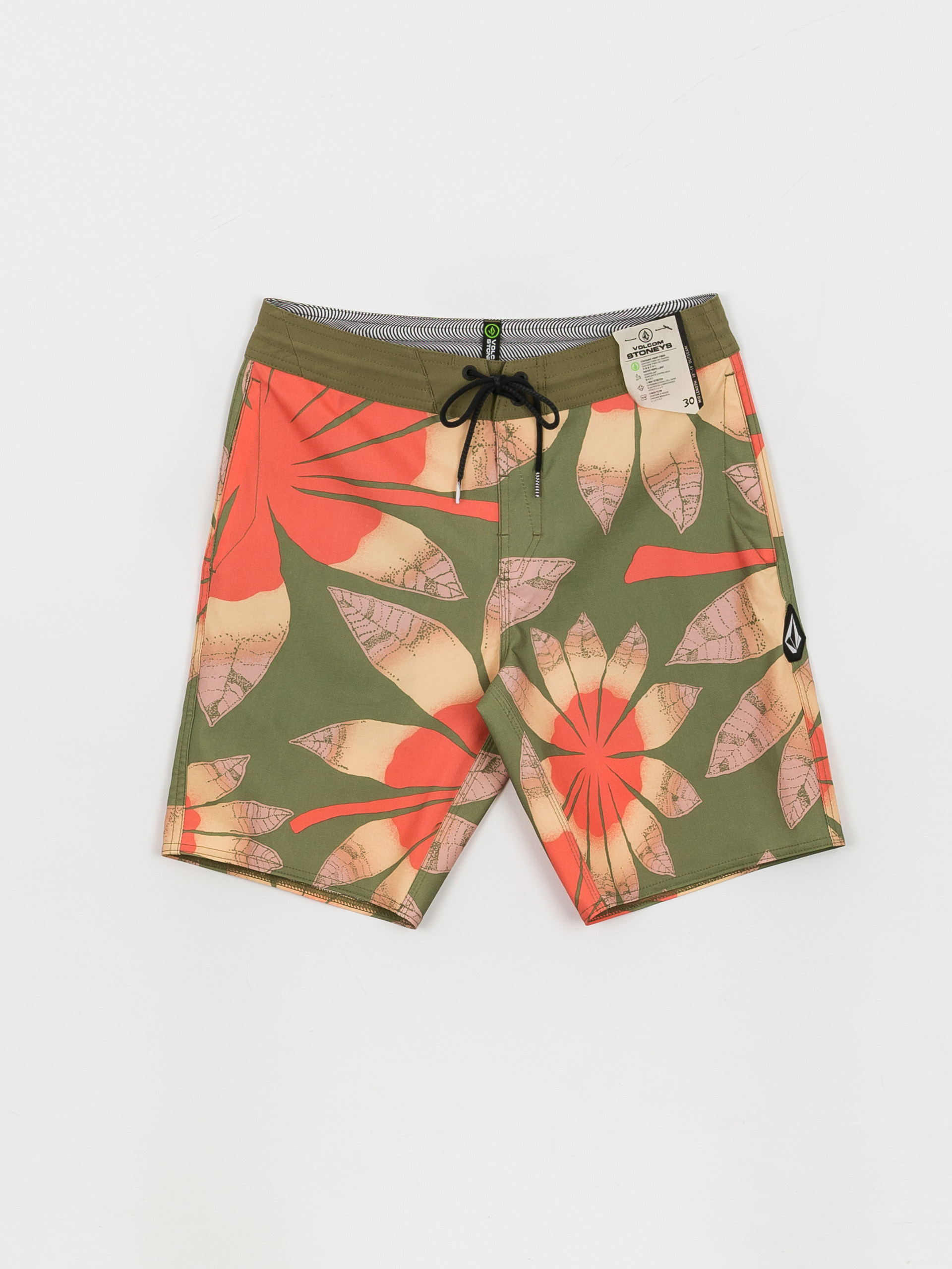Volcom Sunder Stoney 19 Boardshorts (martini olive)