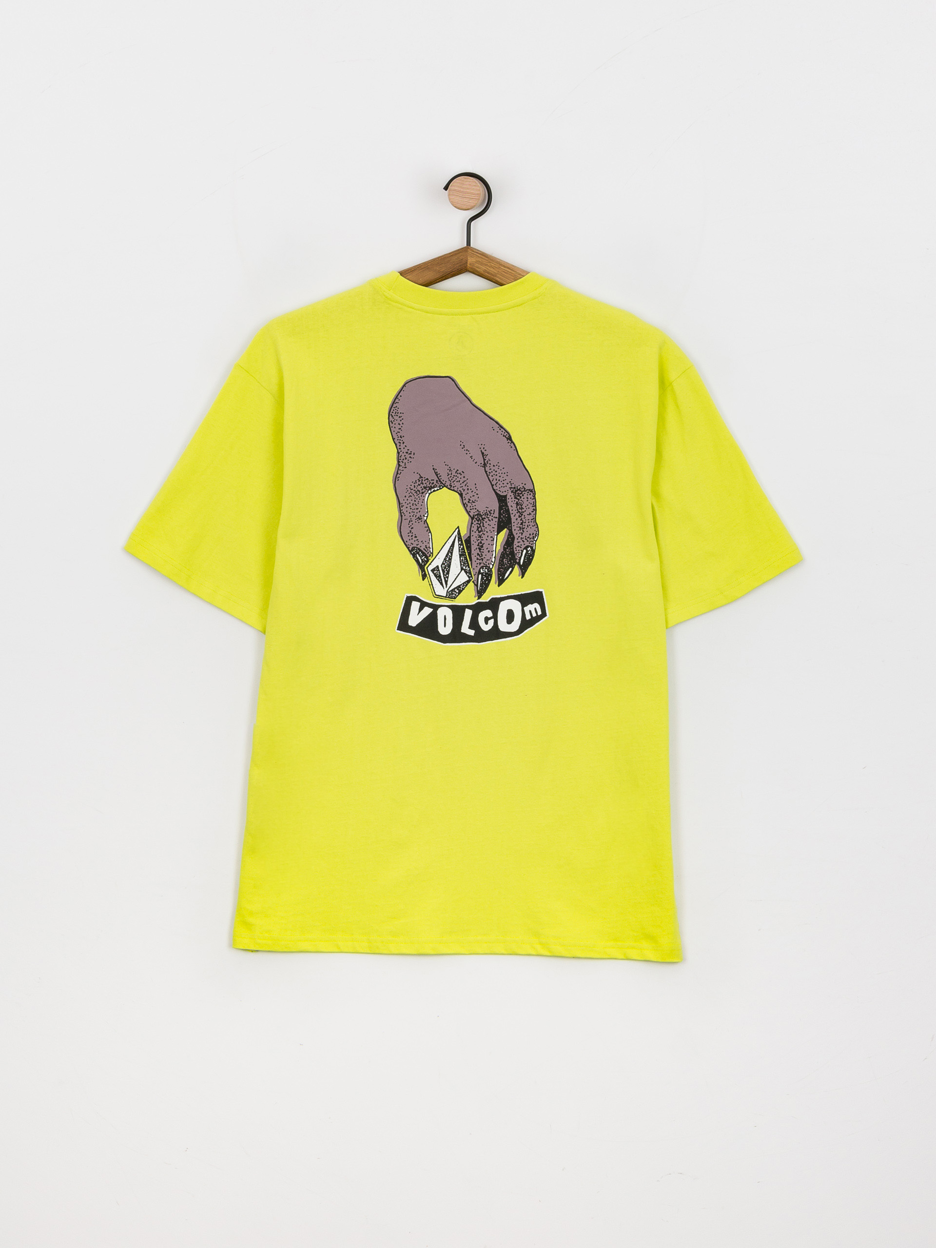 Volcom Stone Grab T-shirt (limeade)