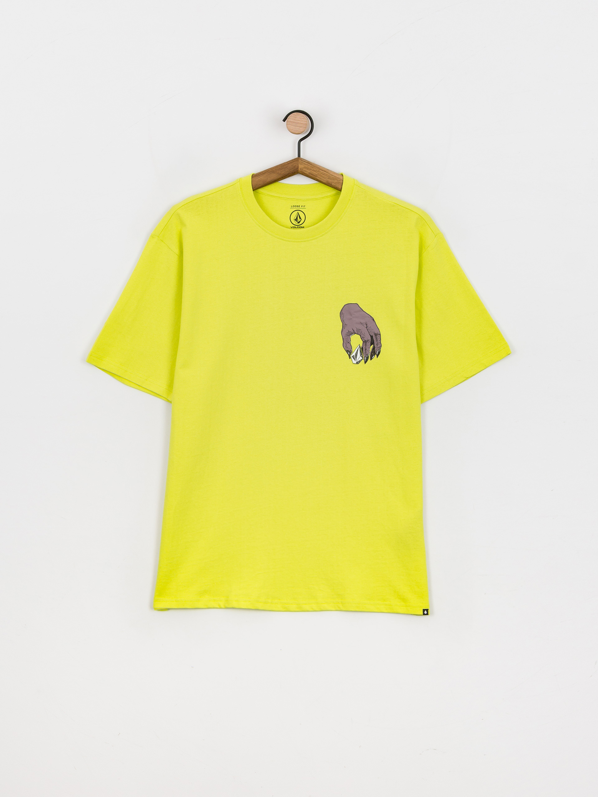 Volcom Stone Grab T-shirt (limeade)
