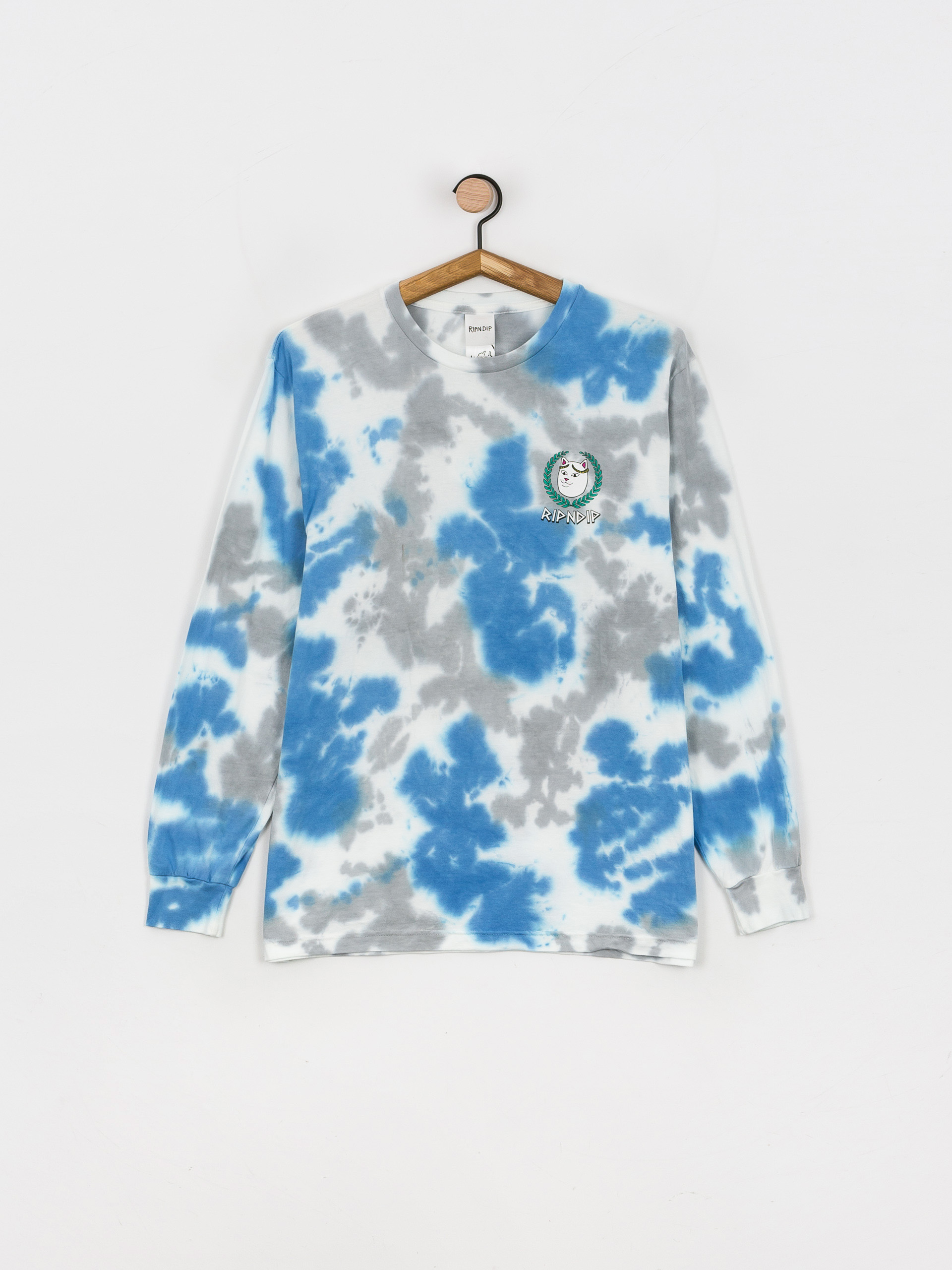 RipNDip Waiting In Heaven Longsleeve (light blue cloud wash)