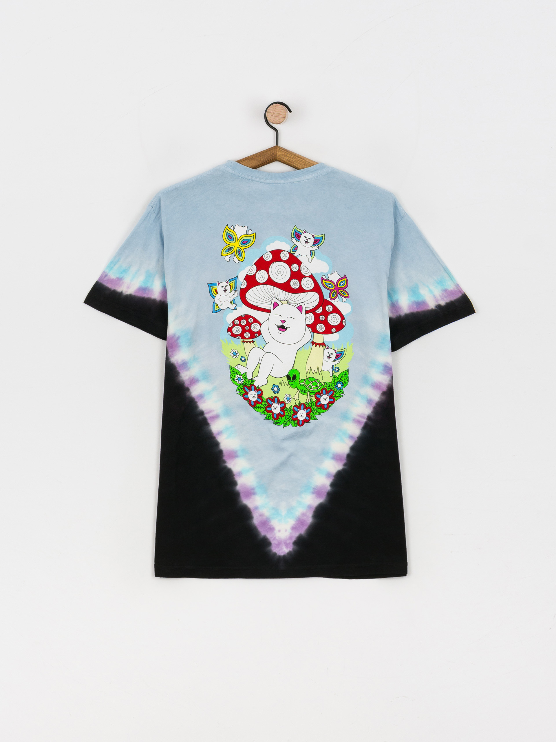 RipNDip Promised Land T-shirt (purple/blue v dye)