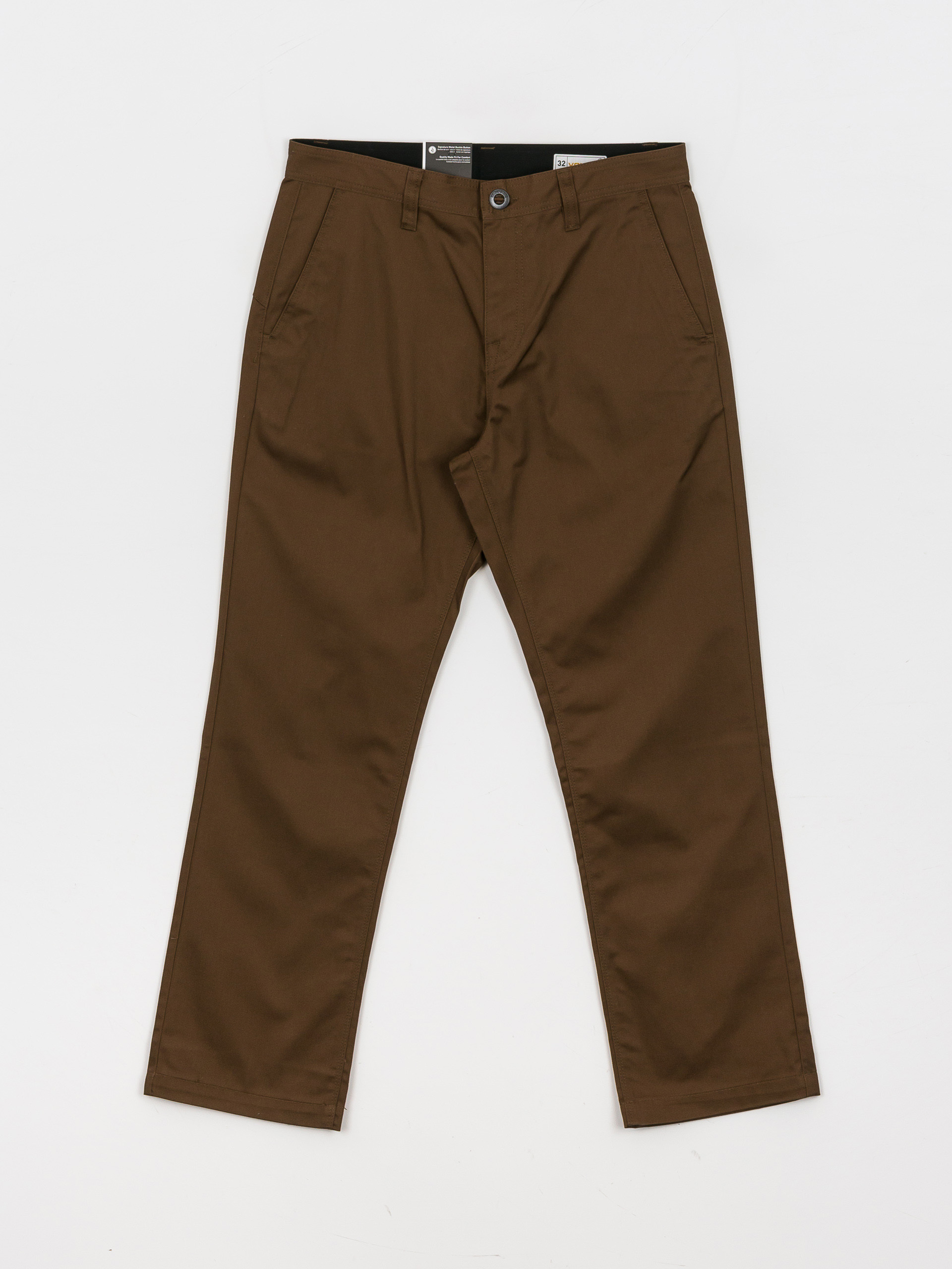 Volcom Frickin Skate Chino Pants (dark earth)