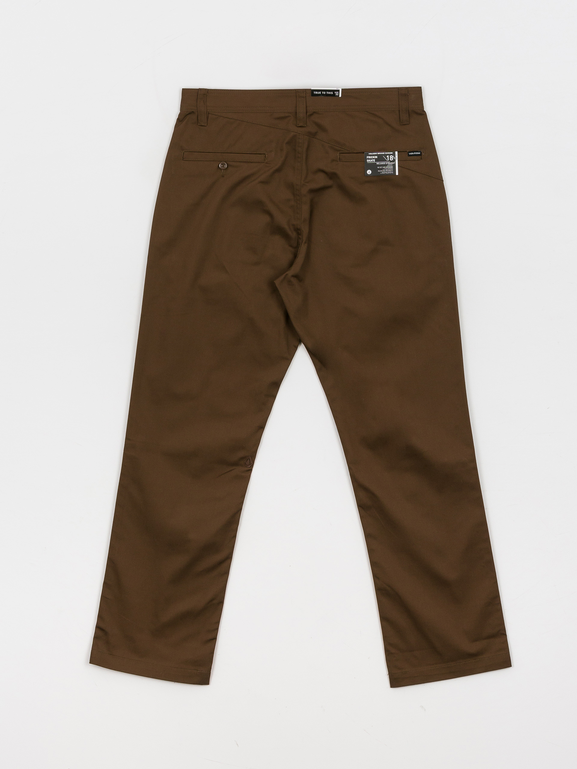 Volcom Frickin Skate Chino Pants (dark earth)