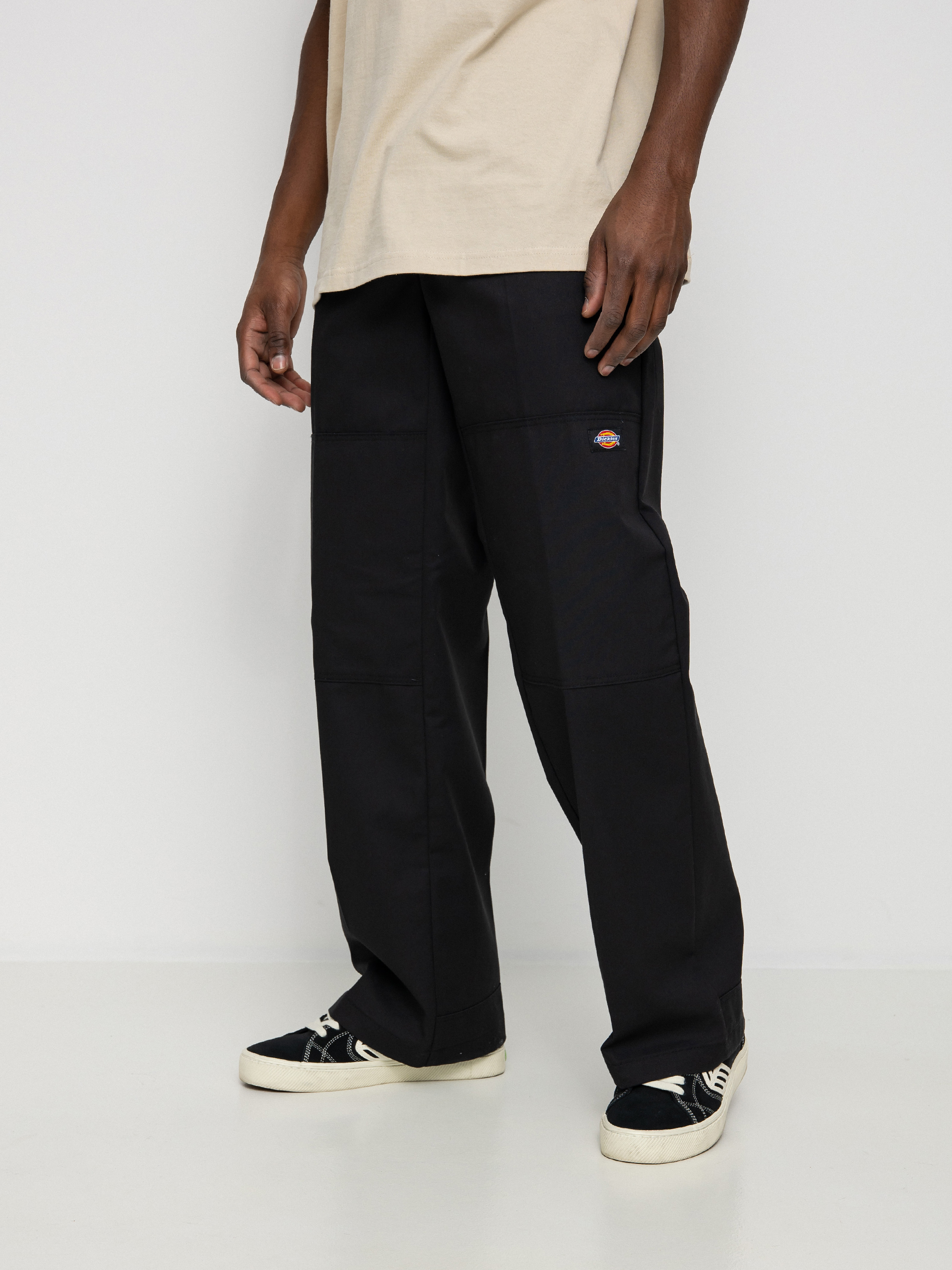 dickies black dress pants FLEX Skinny Straight Fit Work Pant resistant fabric Men's Skinny Straight Fit Work