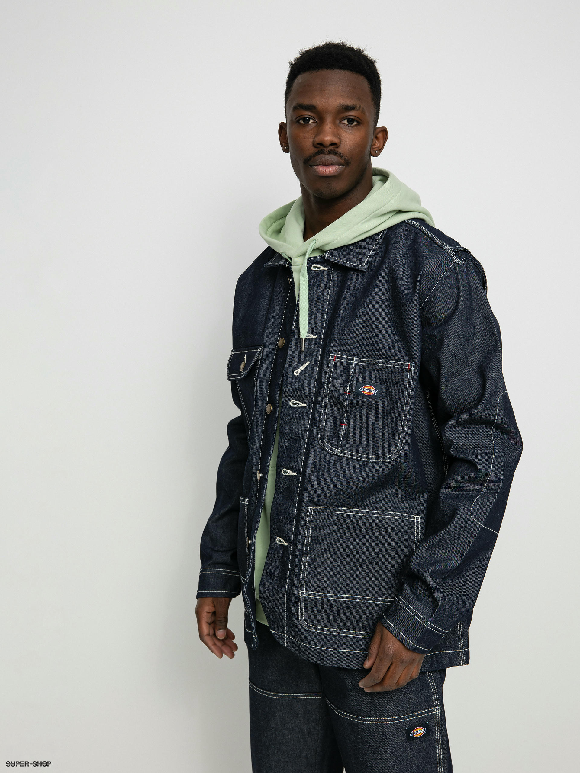 Dickies denim chore hot sale coat with blanket lining