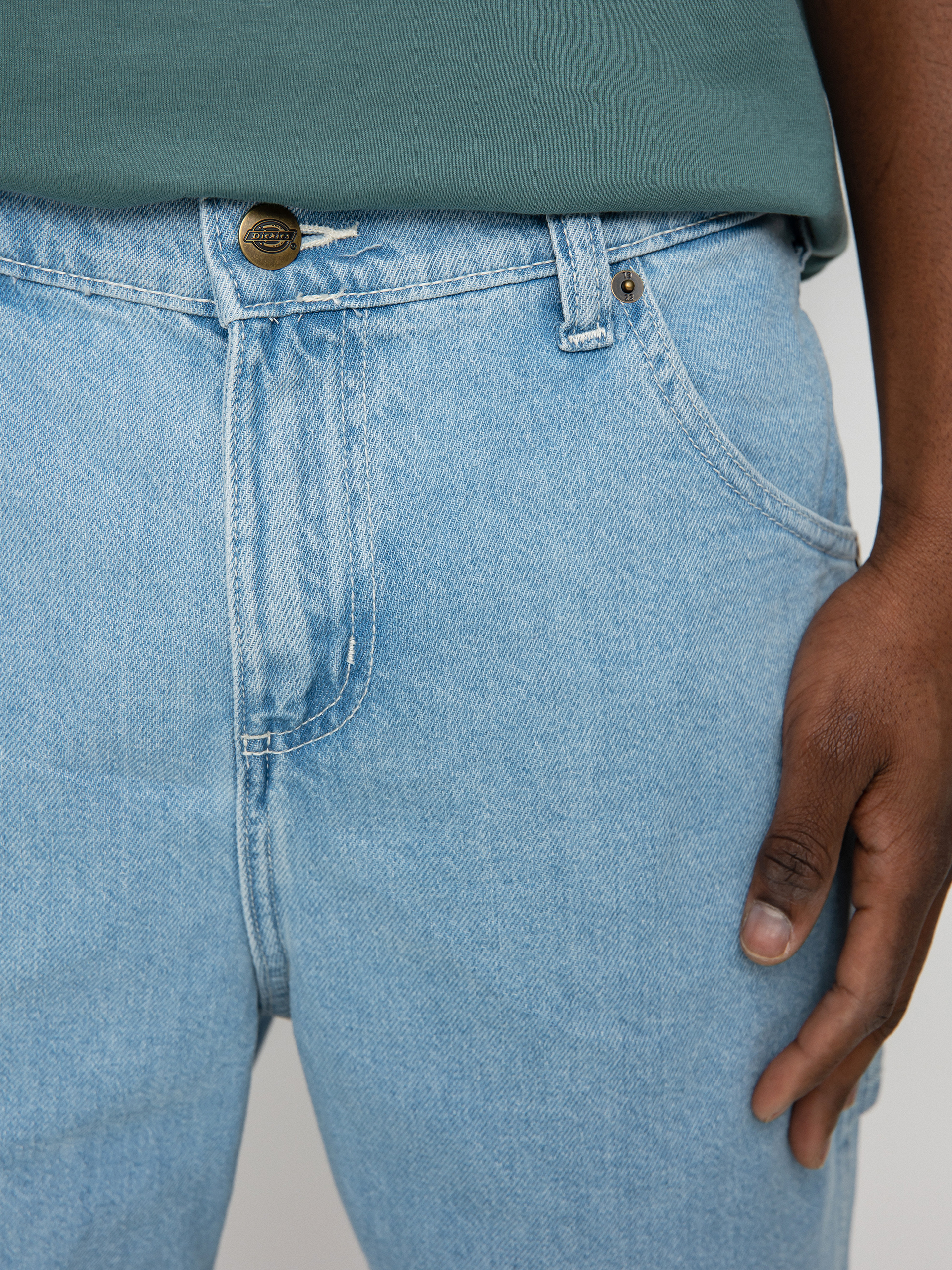 Dickies Garyville Denim Shorts (vintage aged blue)