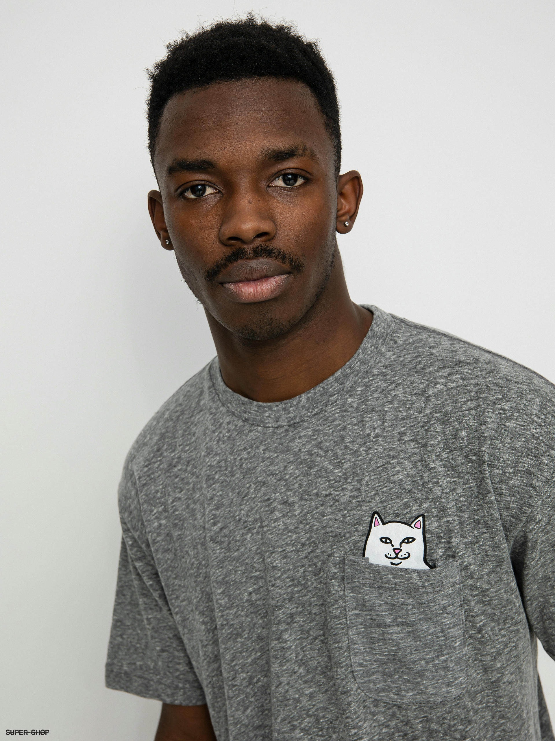 RipNDip T-shirt Lord Nermal Pocket (athletic heather grey)