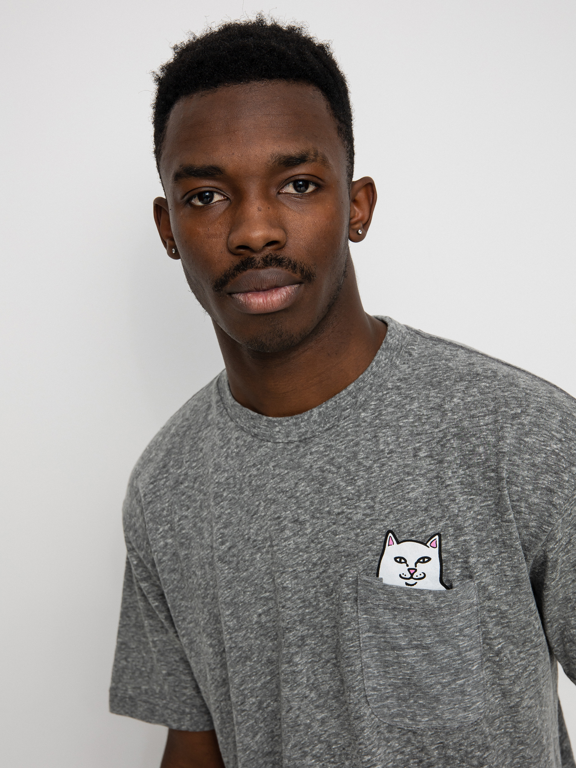 RipNDip T-shirt Lord Nermal Pocket (athletic heather grey)