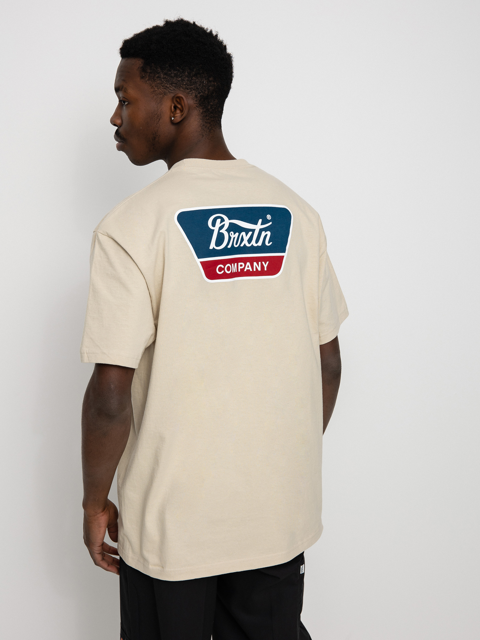 Brixton Linwood T-Shirt (cream)