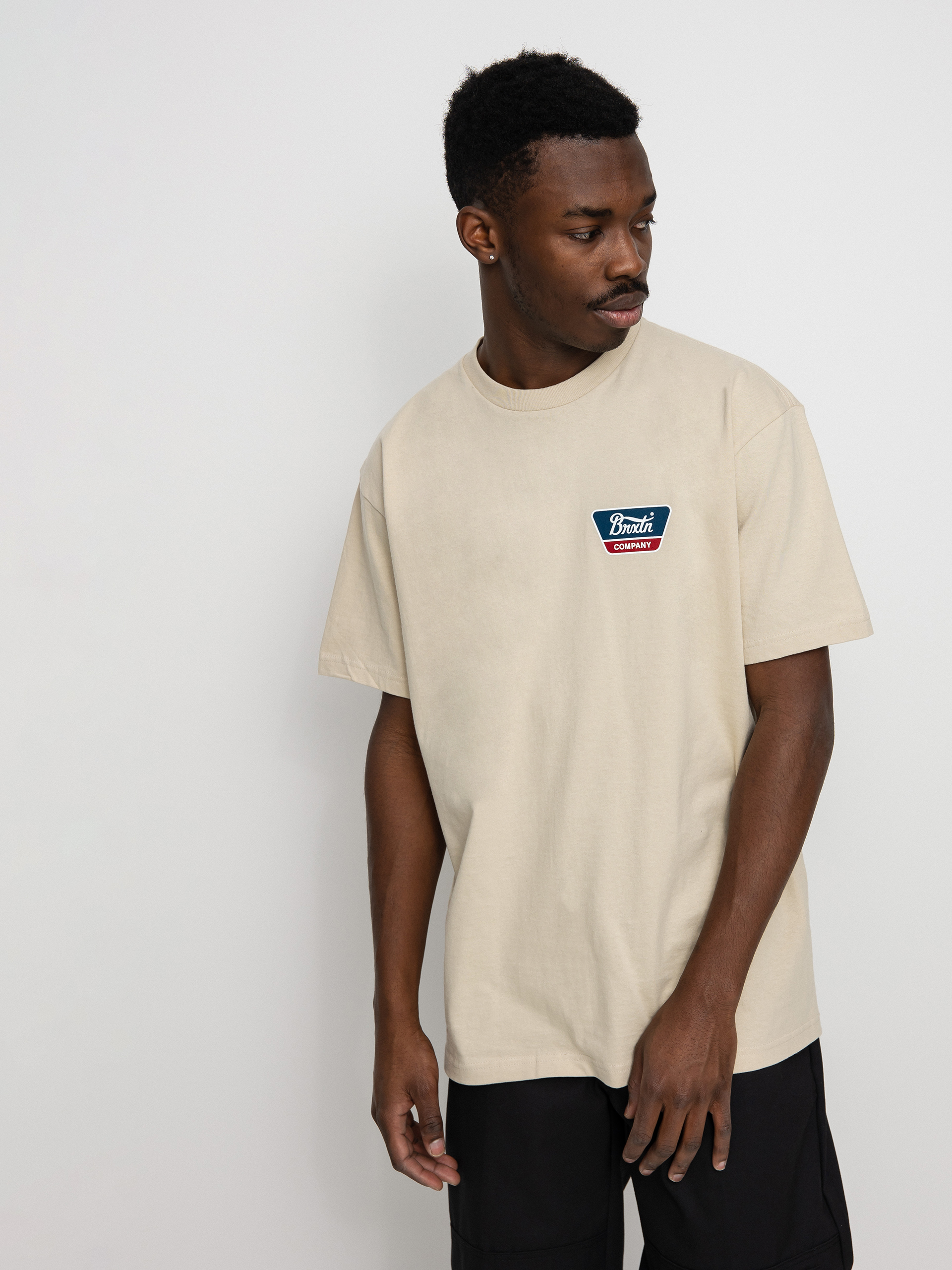 Brixton Linwood T-shirt (cream)