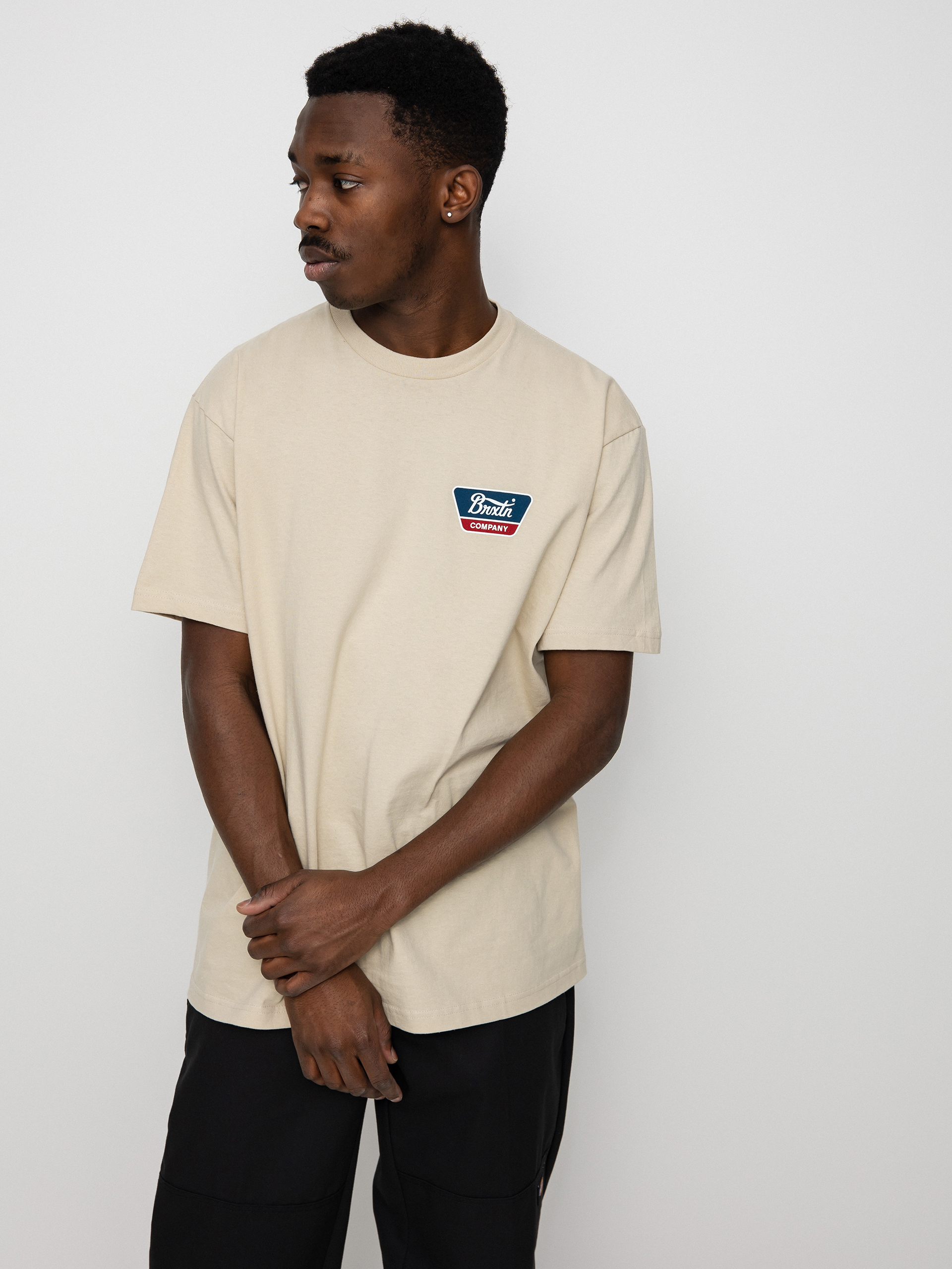 Brixton Linwood T-shirt (cream)