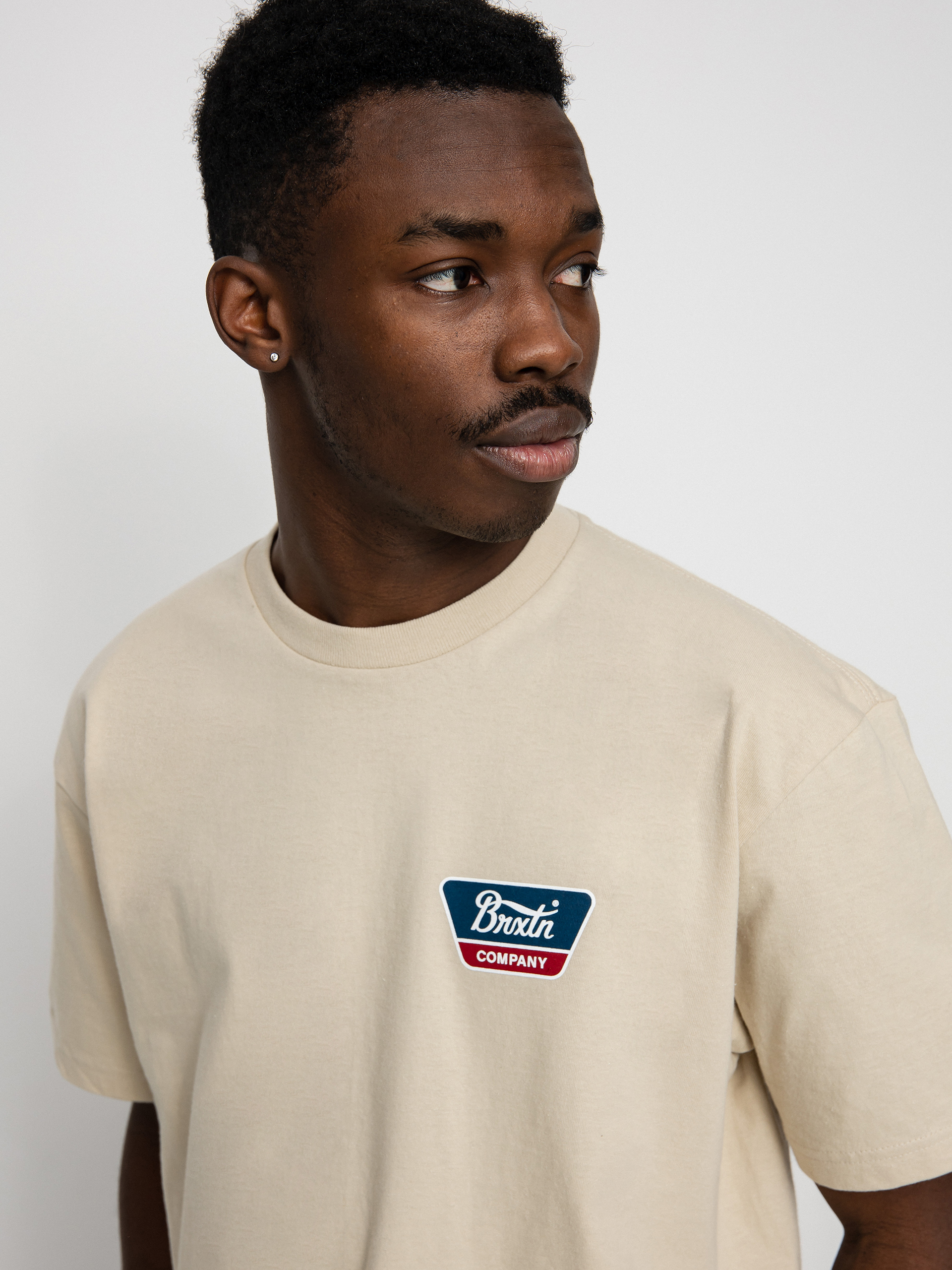 Brixton Linwood T-shirt (cream)