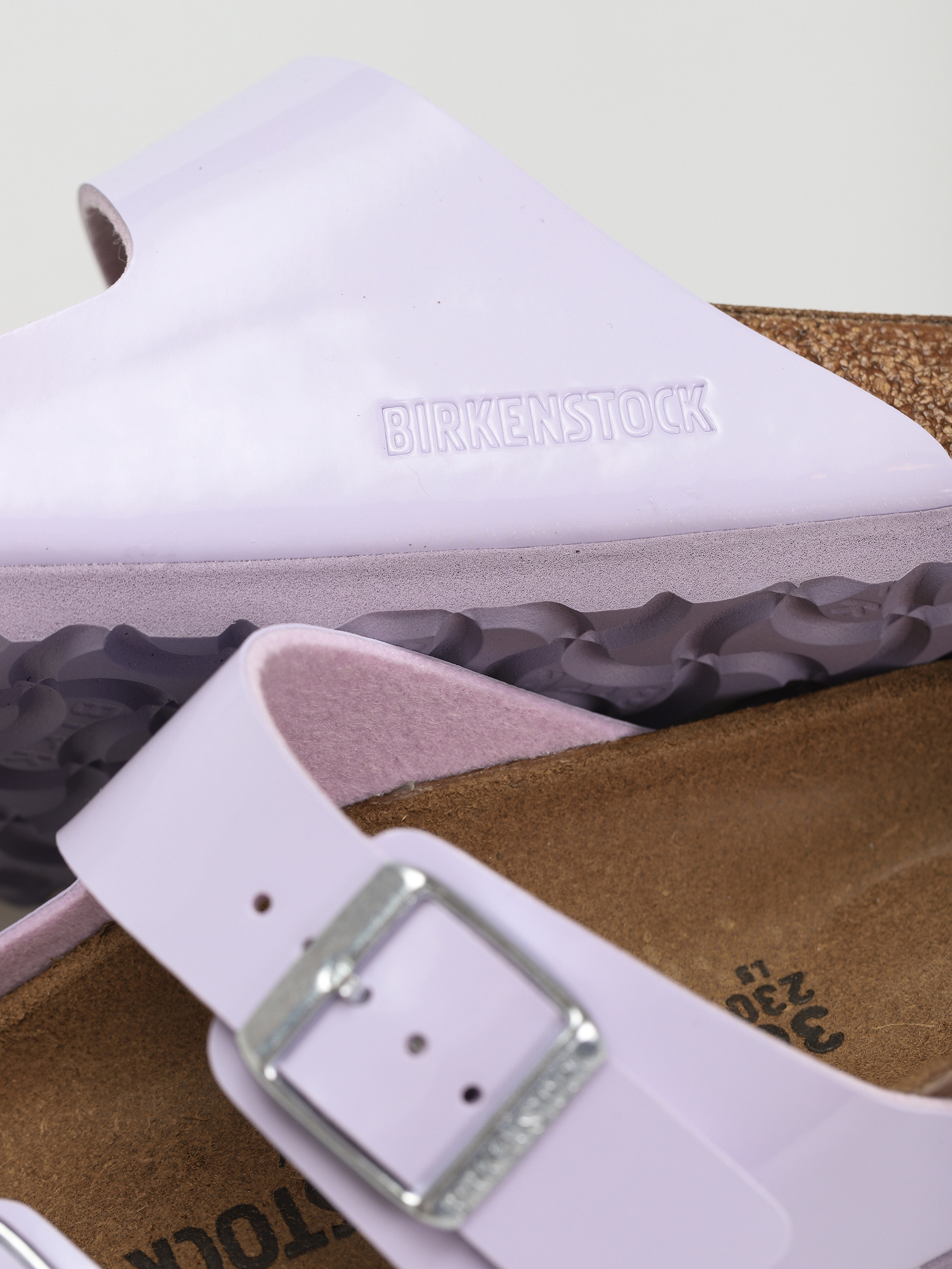 Birkenstock Arizona Narrow Flip-flops Wmn (purple fog patent)