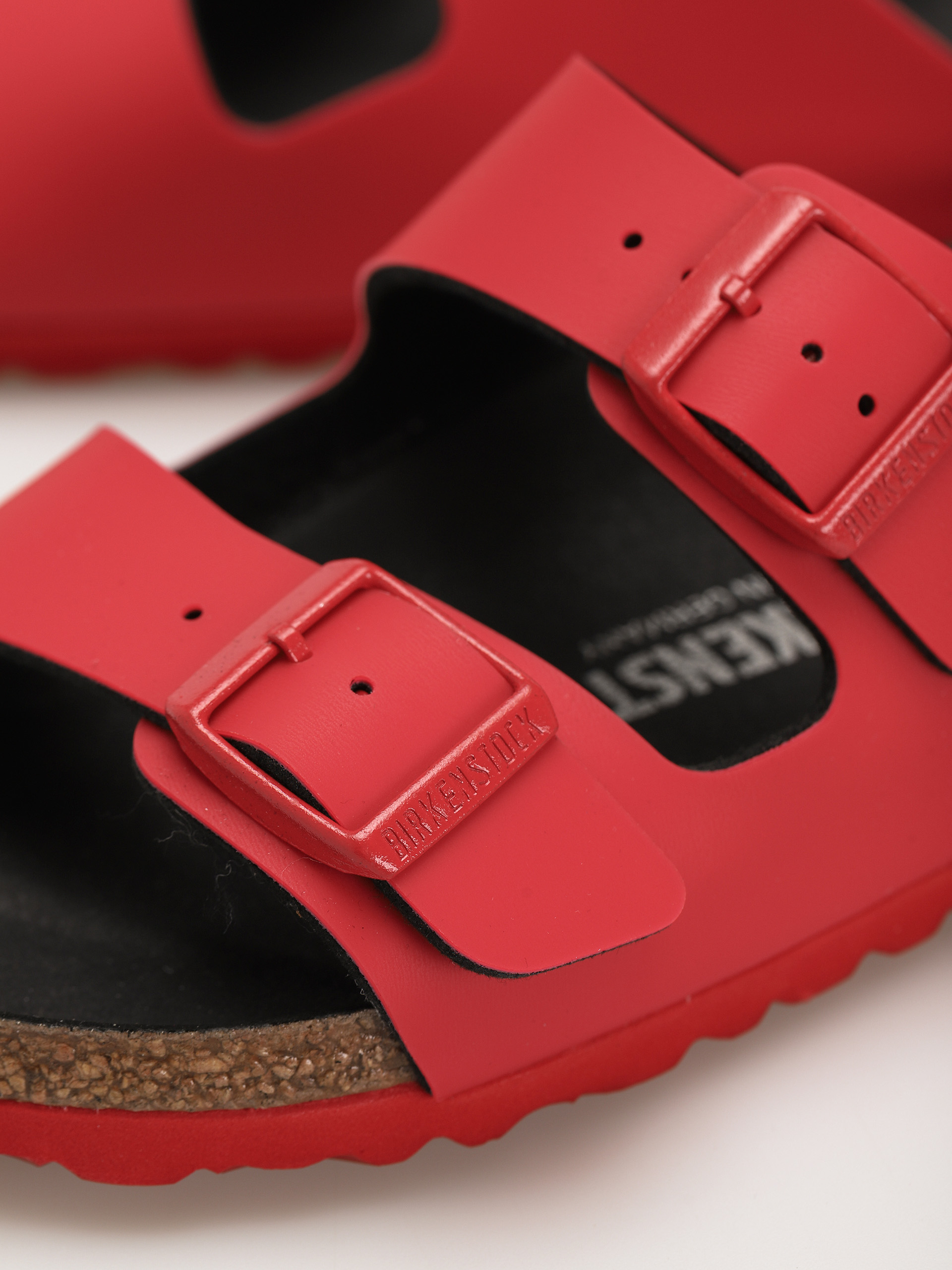 Birkenstock Arizona Narrow Flip-flops (active red reinterpreted)