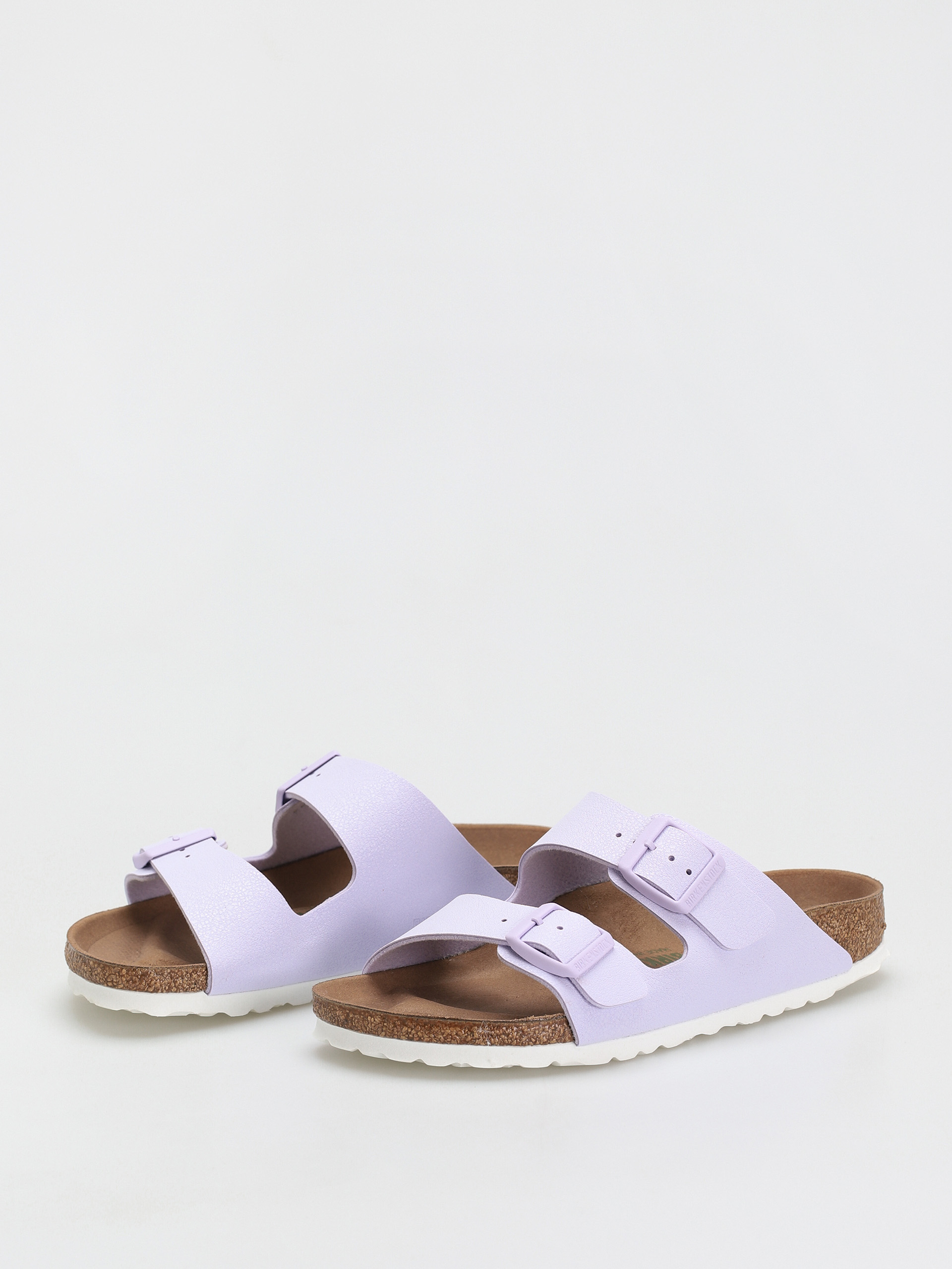 Birkenstock Arizona Vegan Narrow Flip-flops Wmn (lavender fog)
