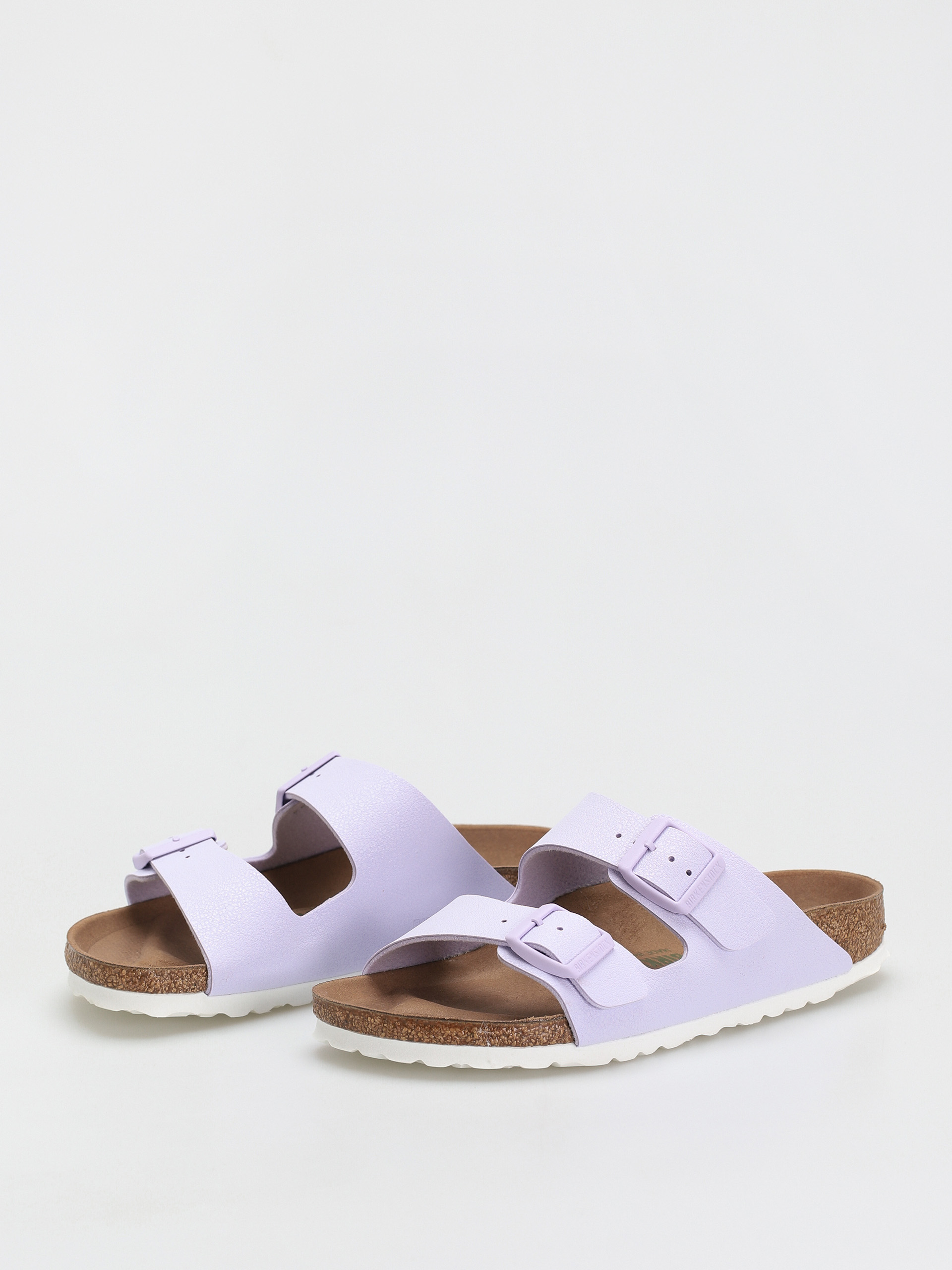 Birkenstock Arizona Vegan Narrow Sandalen Wmn Violett lavender fog