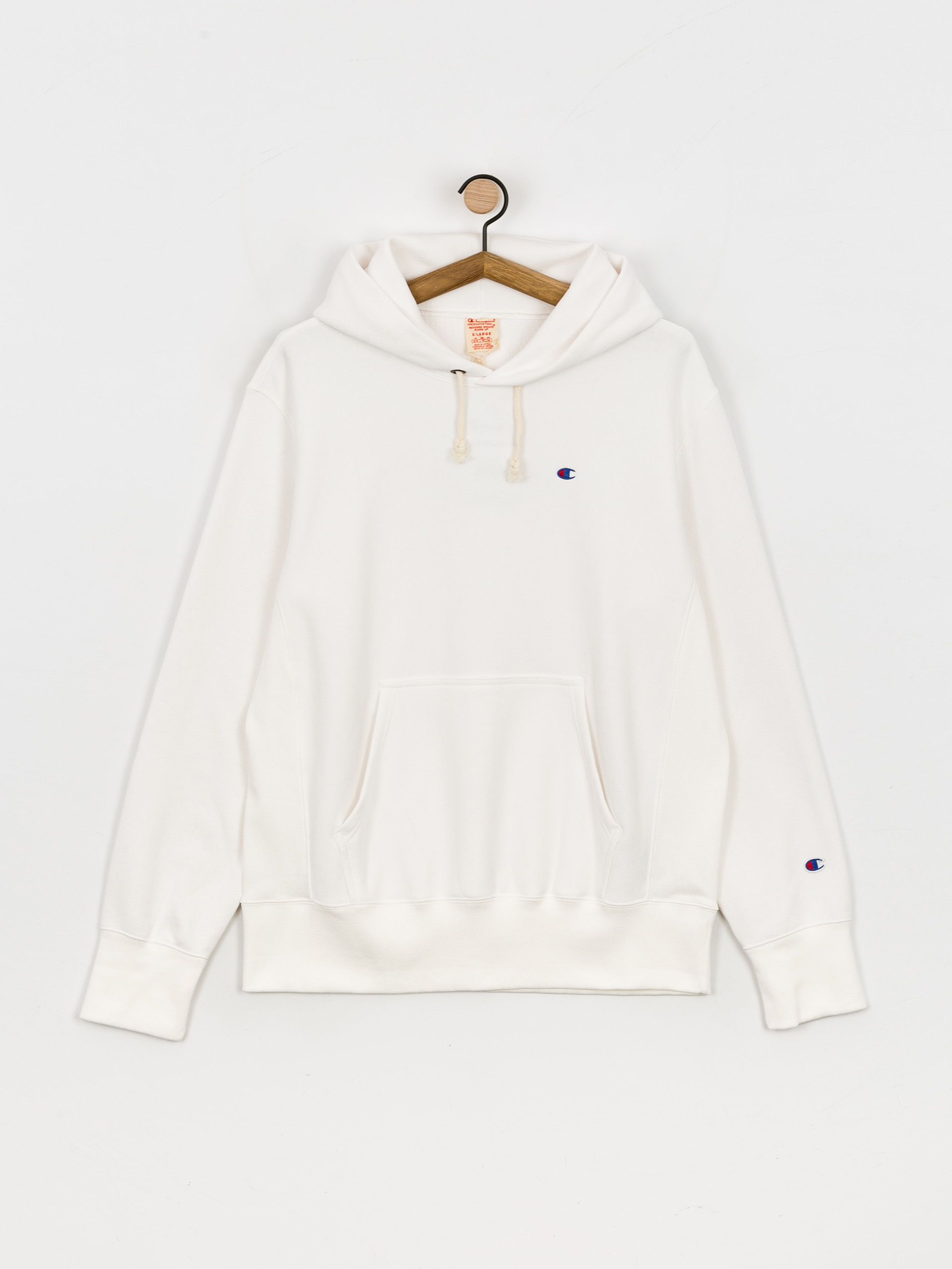 Champion Hooded Sweatshirt 217233 HD Hoodie (wht)
