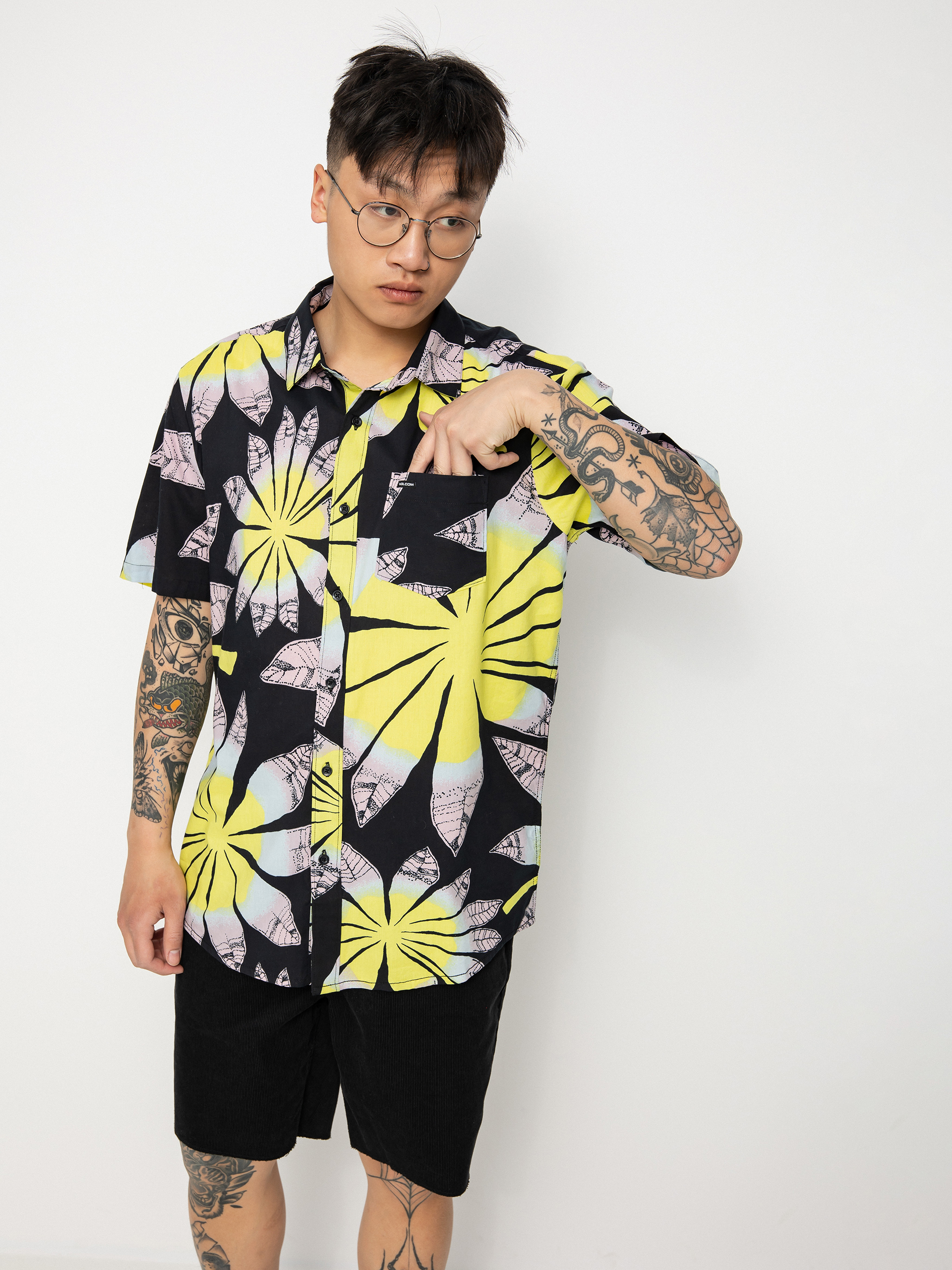 Volcom Bloomin Shirt (black)